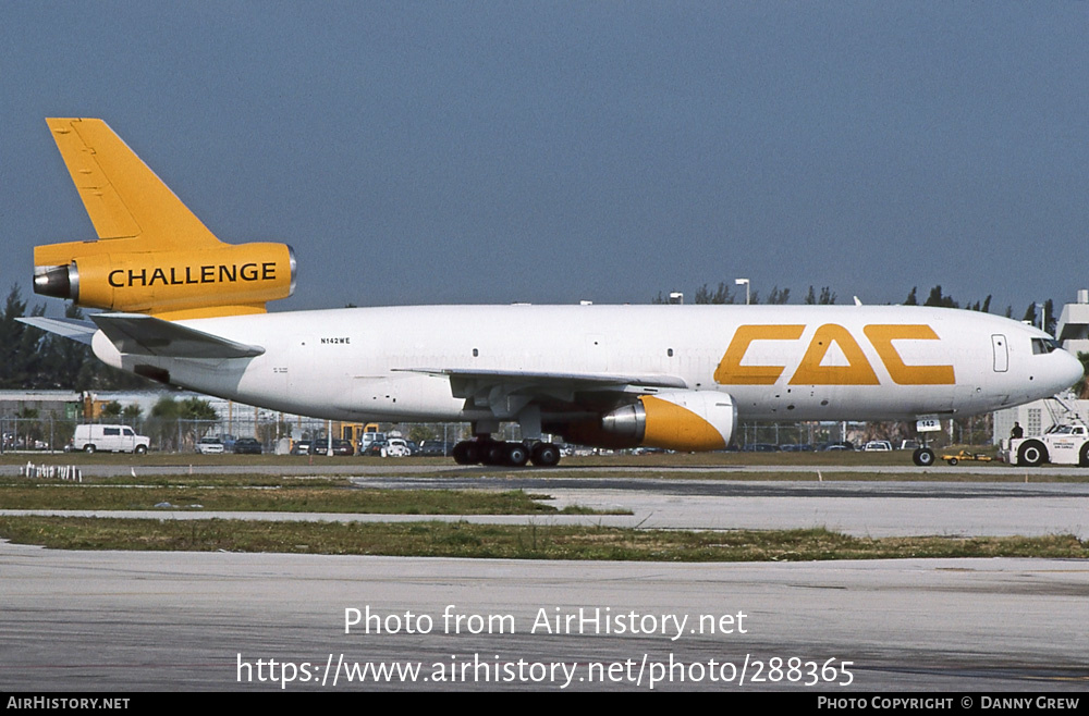 Aircraft Photo of N142WE | McDonnell Douglas DC-10-40(F) | Challenge Air Cargo - CAC | AirHistory.net #288365