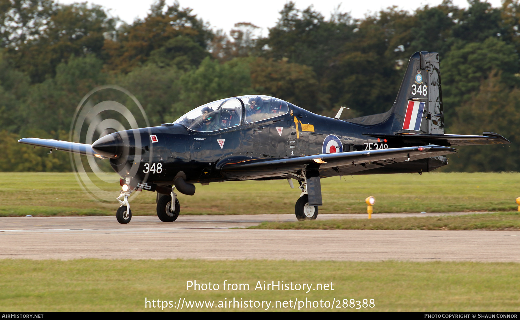 Aircraft Photo of ZF348 | Short S-312 Tucano T1 | UK - Air Force | AirHistory.net #288388