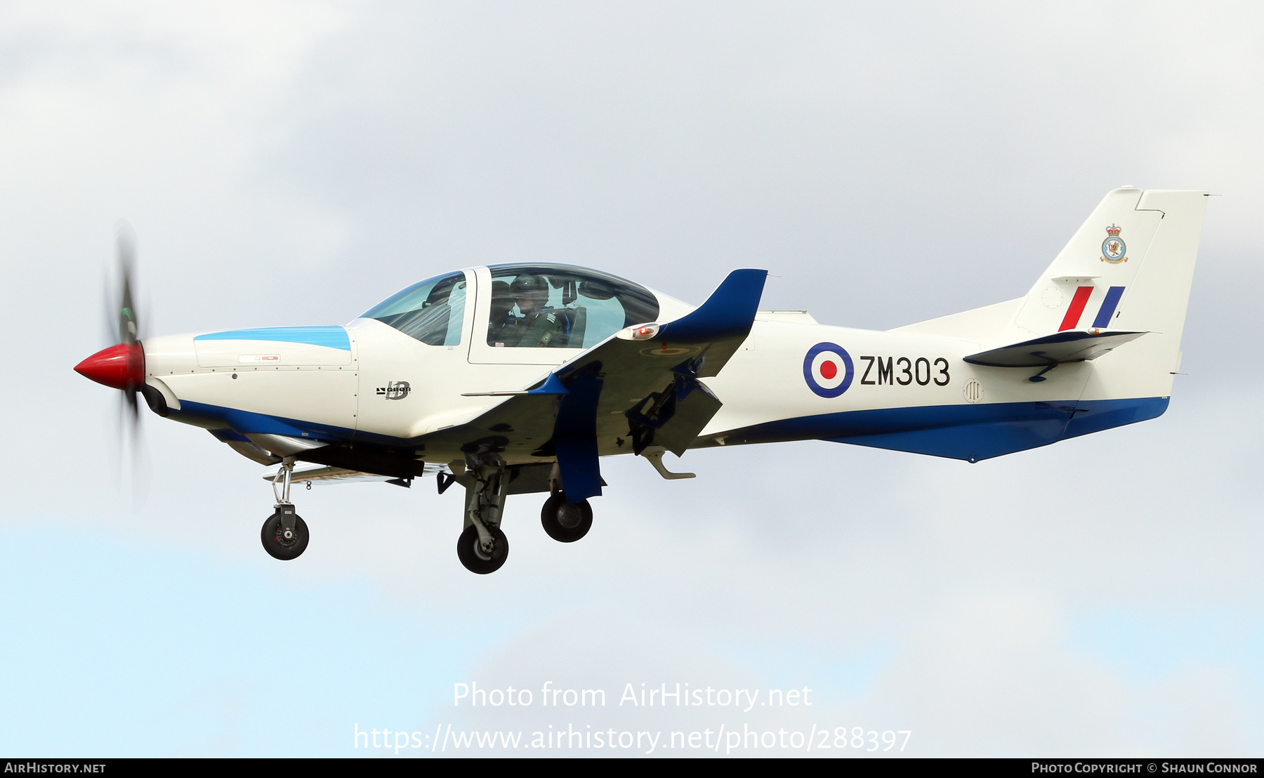 Aircraft Photo of ZM303 | Grob G-120TP Prefect T1 | UK - Air Force | AirHistory.net #288397