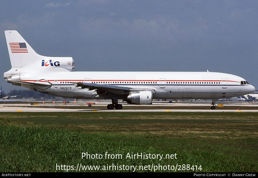 Aircraft Photo of N826CR | Lockheed L-1011-385-1 TriStar 1 | IAG - Interlease Aviation Group | AirHistory.net #288414