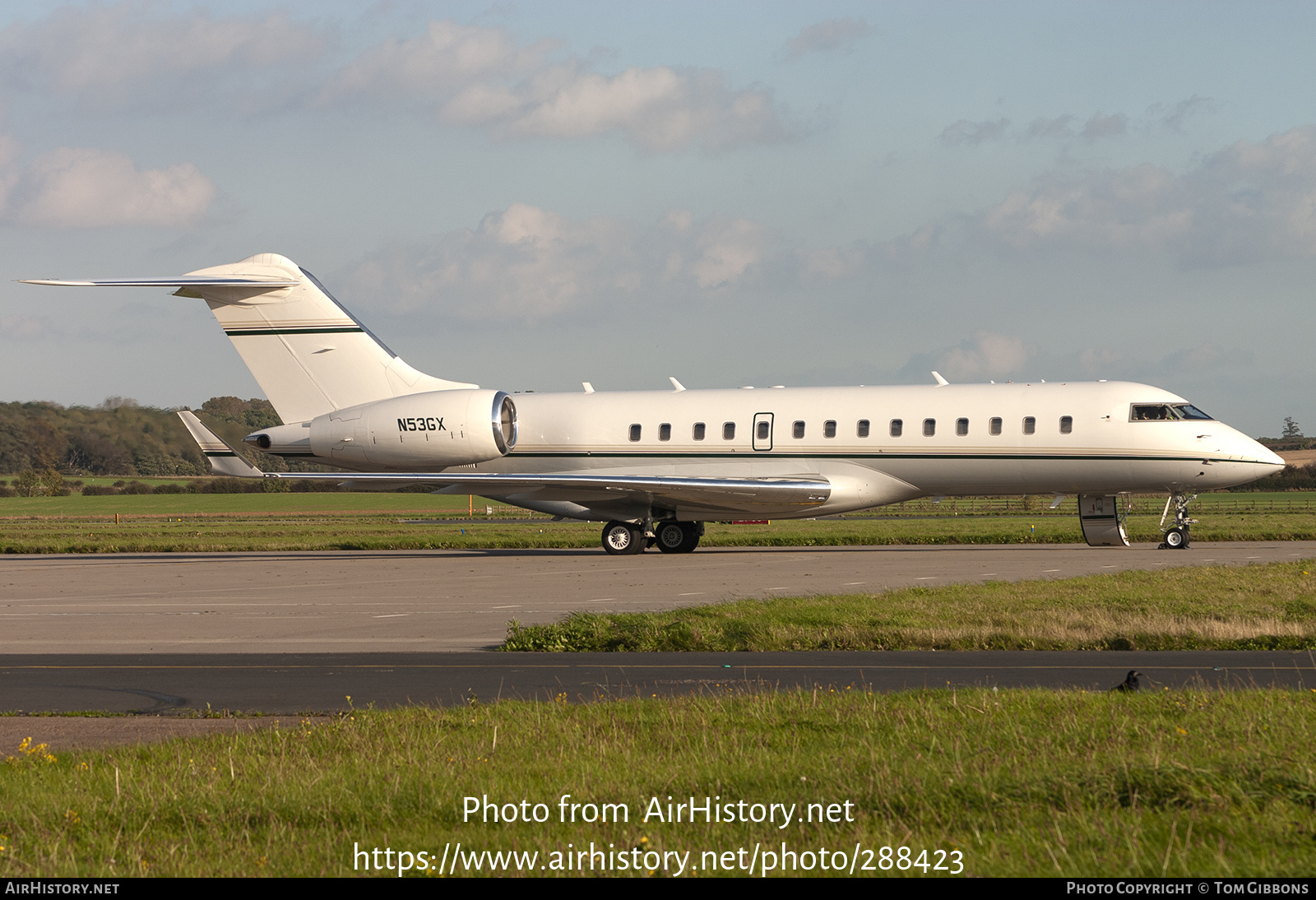 Aircraft Photo of N53GX | Bombardier Global Express (BD-700-1A10) | AirHistory.net #288423