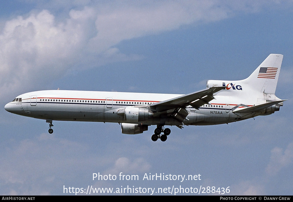 Aircraft Photo of N75AA | Lockheed L-1011-385-1-15 TriStar 200 | IAG - Interlease Aviation Group | AirHistory.net #288436