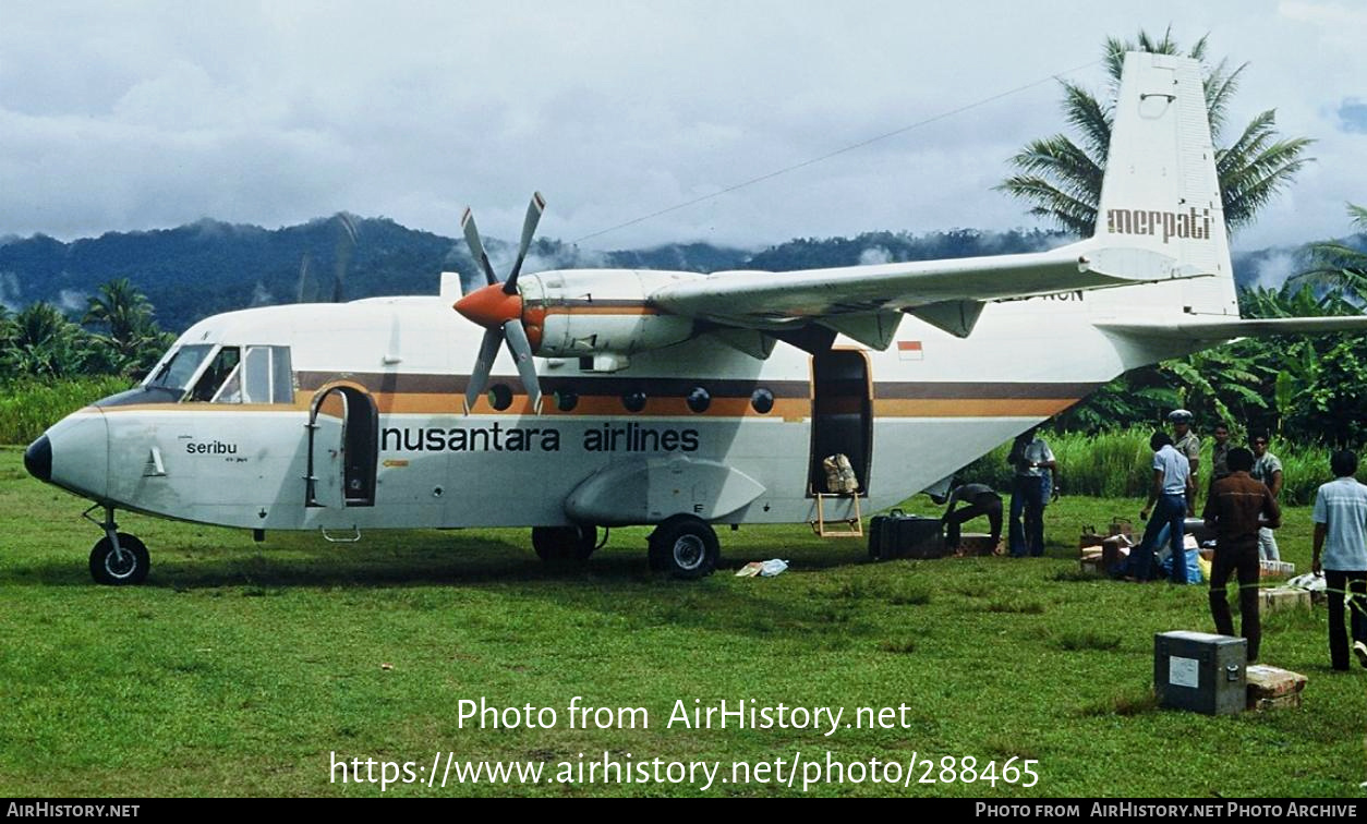 Aircraft Photo of PK-NCN | IPTN NC-212-200 Aviocar | Merpati Nusantara Airlines | AirHistory.net #288465