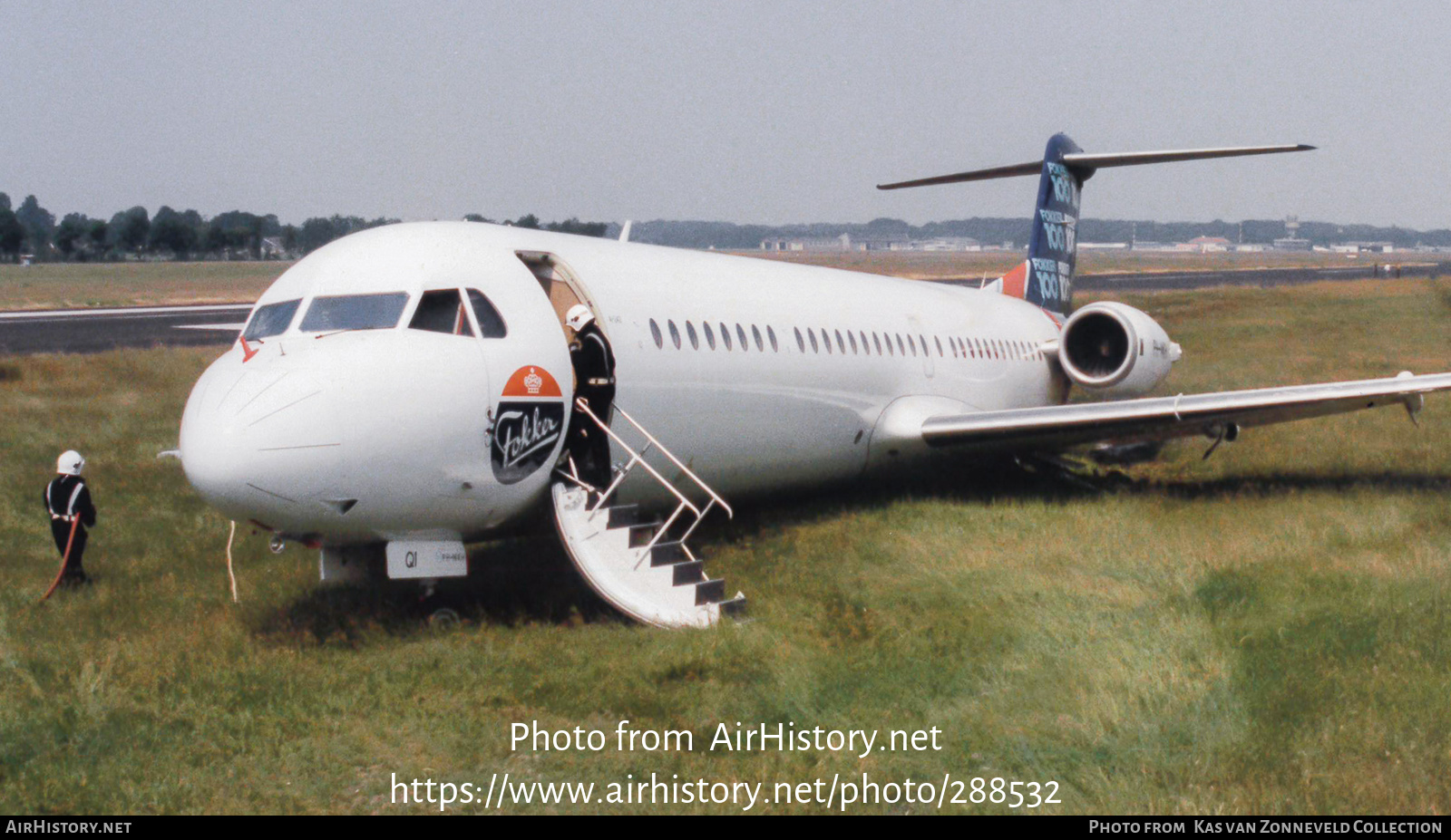 Aircraft Photo of PH-MKH | Fokker 100 (F28-0100) | Fokker | AirHistory.net #288532