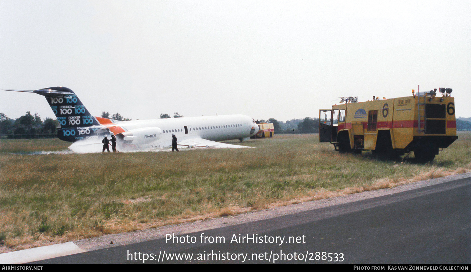 Aircraft Photo of PH-MKH | Fokker 100 (F28-0100) | Fokker | AirHistory.net #288533