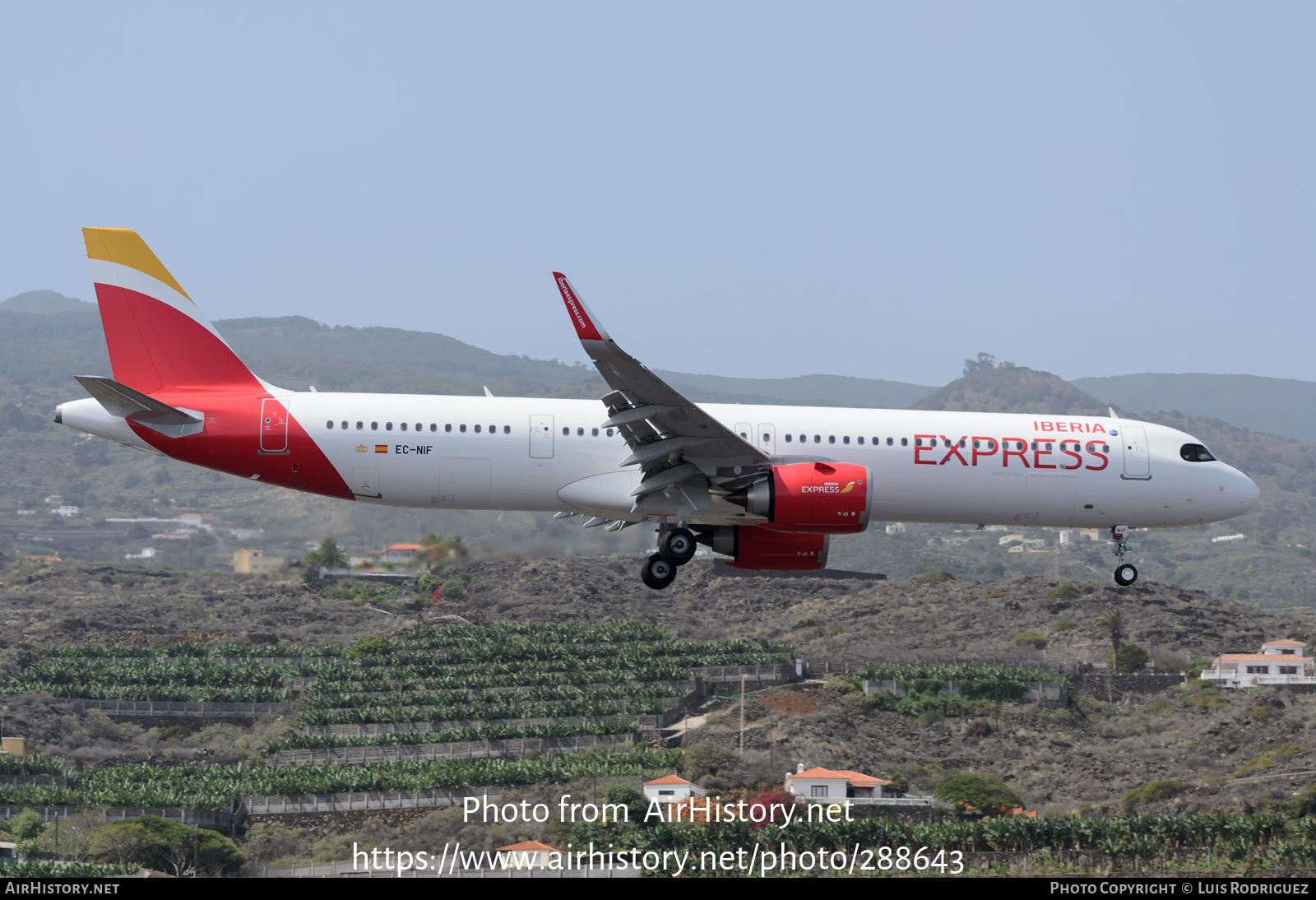 Aircraft Photo of EC-NIF | Airbus A321-251NX | Iberia Express | AirHistory.net #288643