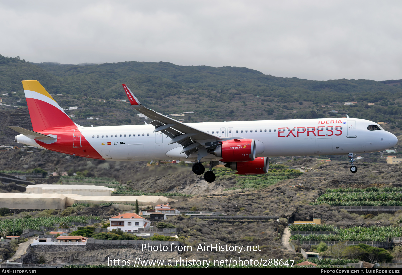 Aircraft Photo of EC-NIA | Airbus A321-251NX | Iberia Express | AirHistory.net #288647