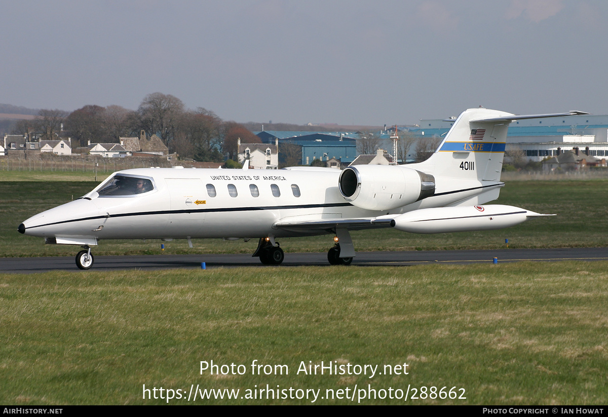 Aircraft Photo of 84-0111 / 40111 | Gates Learjet C-21A (35A) | USA - Air Force | AirHistory.net #288662