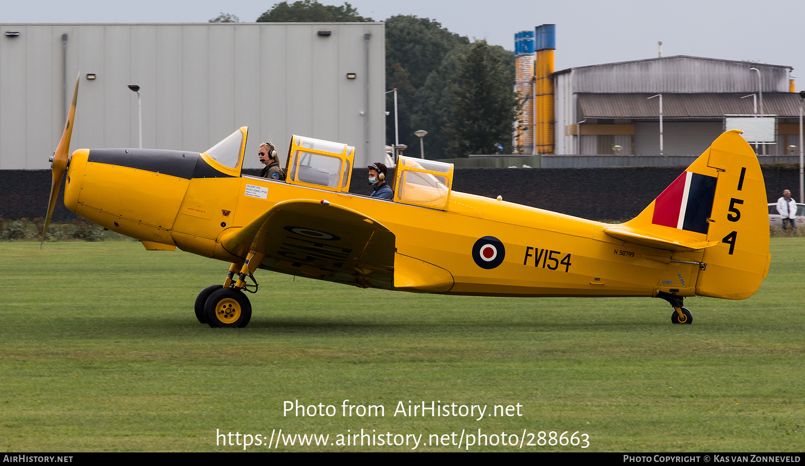 Aircraft Photo of N58799 / FV154 | Fairchild PT-26A Cornell (M-62A-3) | Canada - Air Force | AirHistory.net #288663