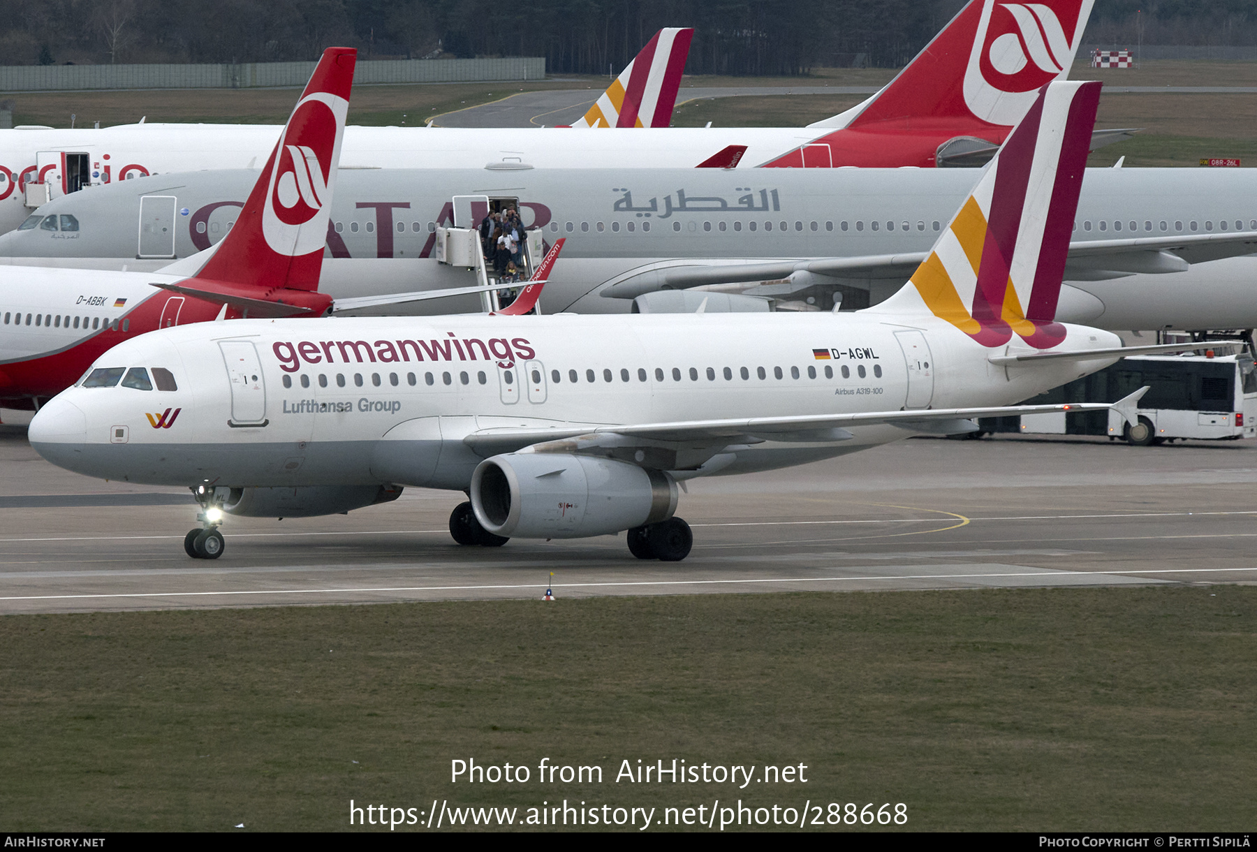 Aircraft Photo of D-AGWL | Airbus A319-132 | Germanwings | AirHistory.net #288668