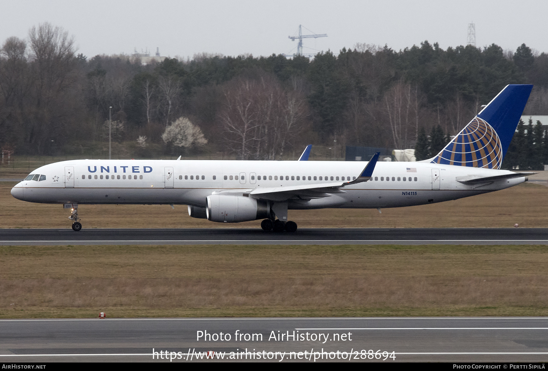 Aircraft Photo of N14115 | Boeing 757-224 | United Airlines | AirHistory.net #288694