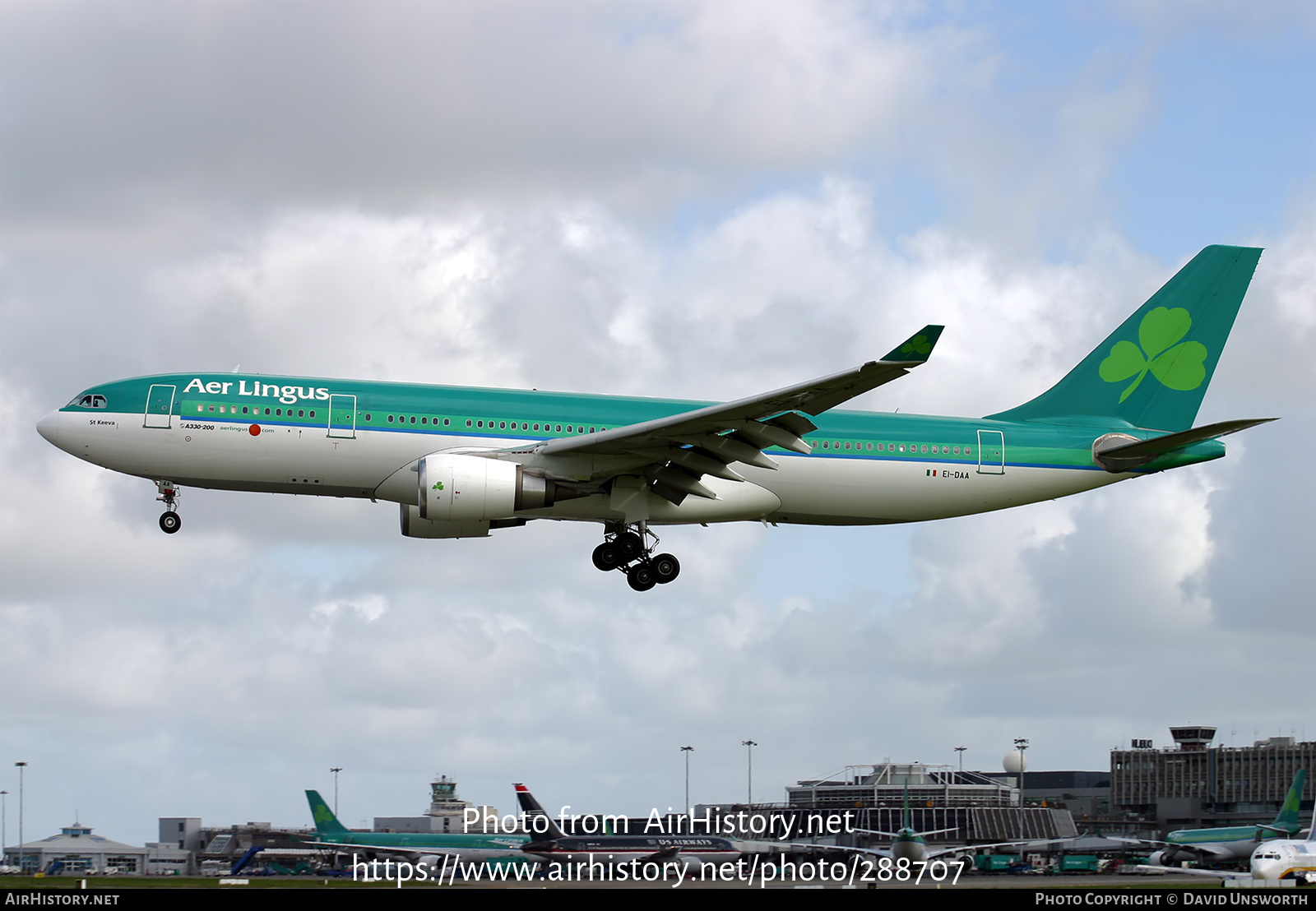 Aircraft Photo of EI-DAA | Airbus A330-202 | Aer Lingus | AirHistory.net #288707