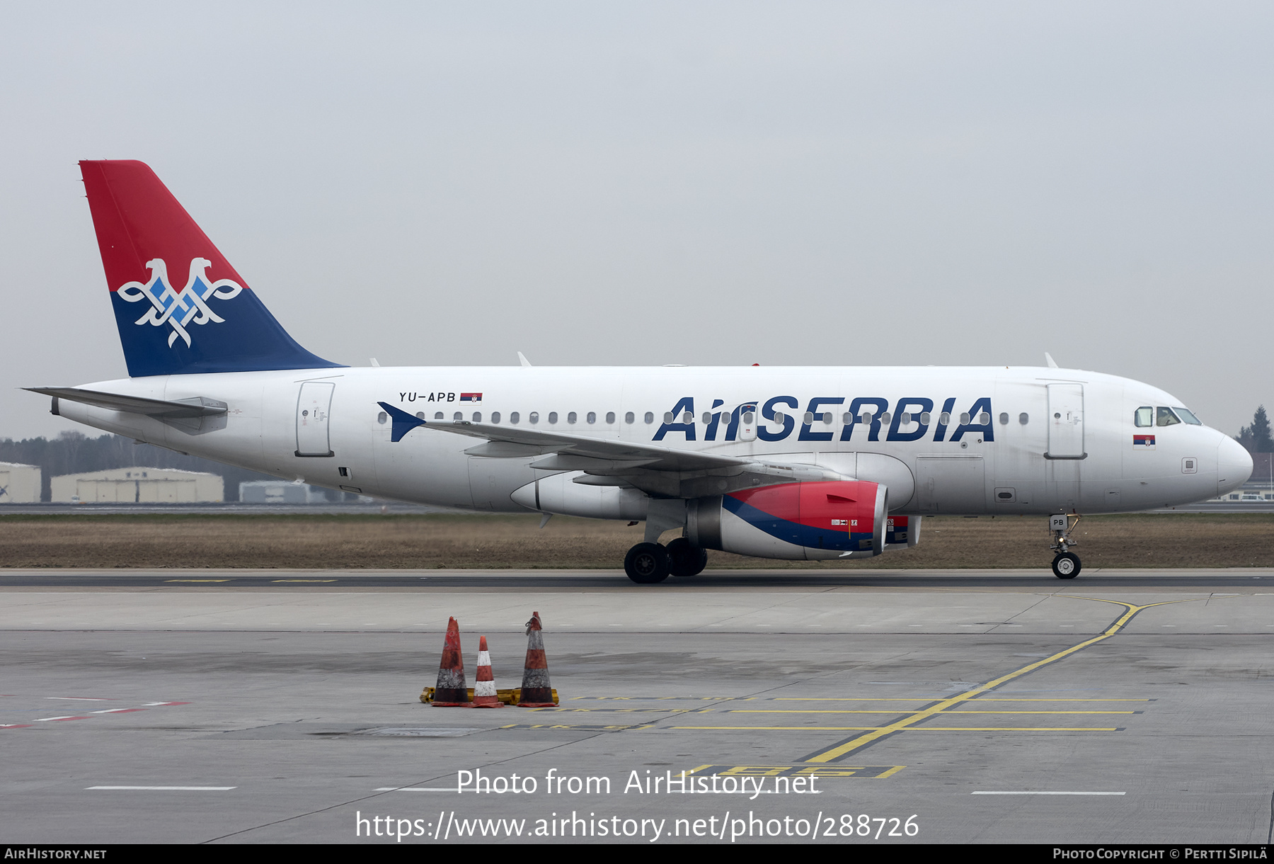 Aircraft Photo of YU-APB | Airbus A319-132 | Air Serbia | AirHistory.net #288726