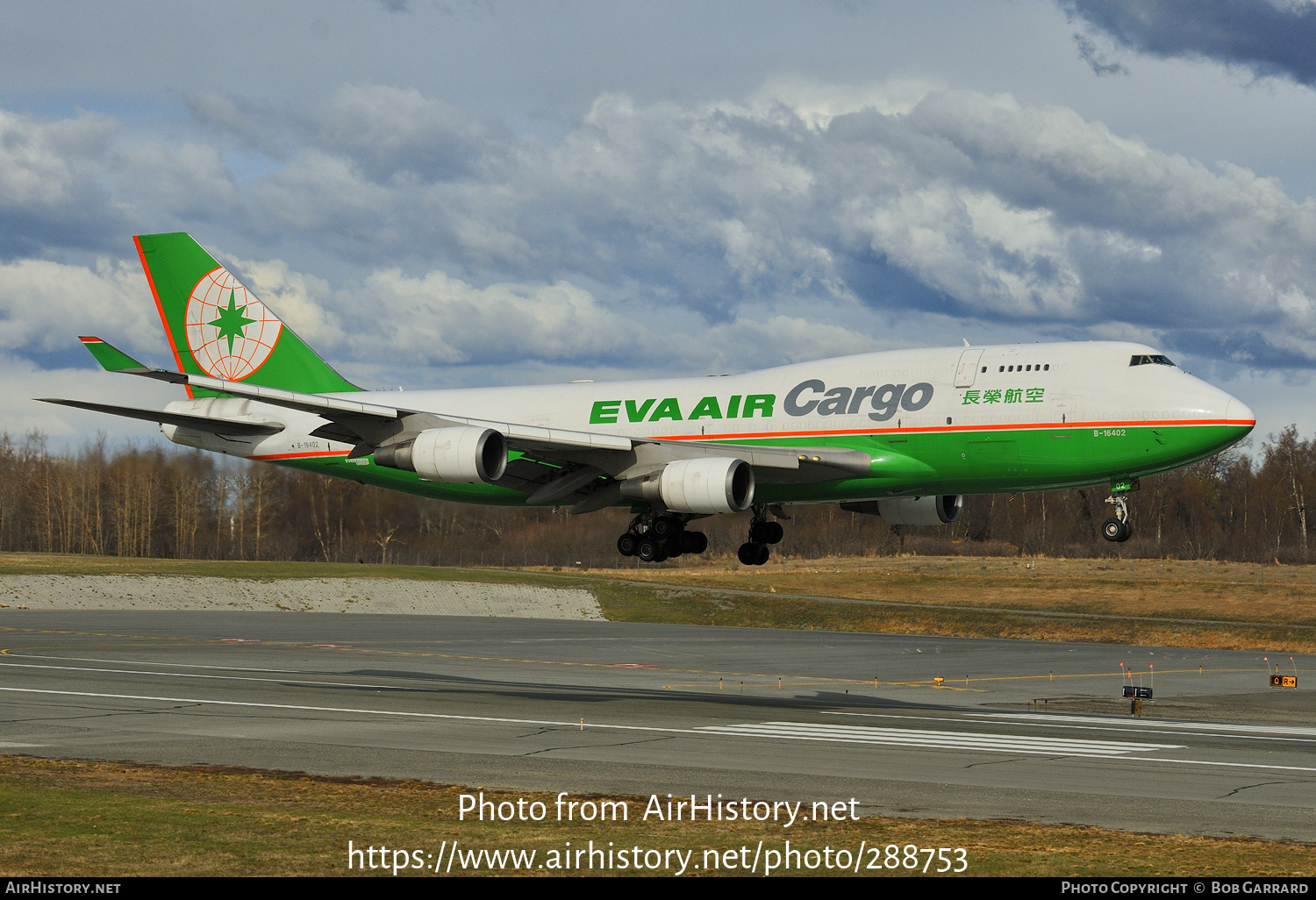 Aircraft Photo Of B-16402 | Boeing 747-45E(BDSF) | EVA Air Cargo ...