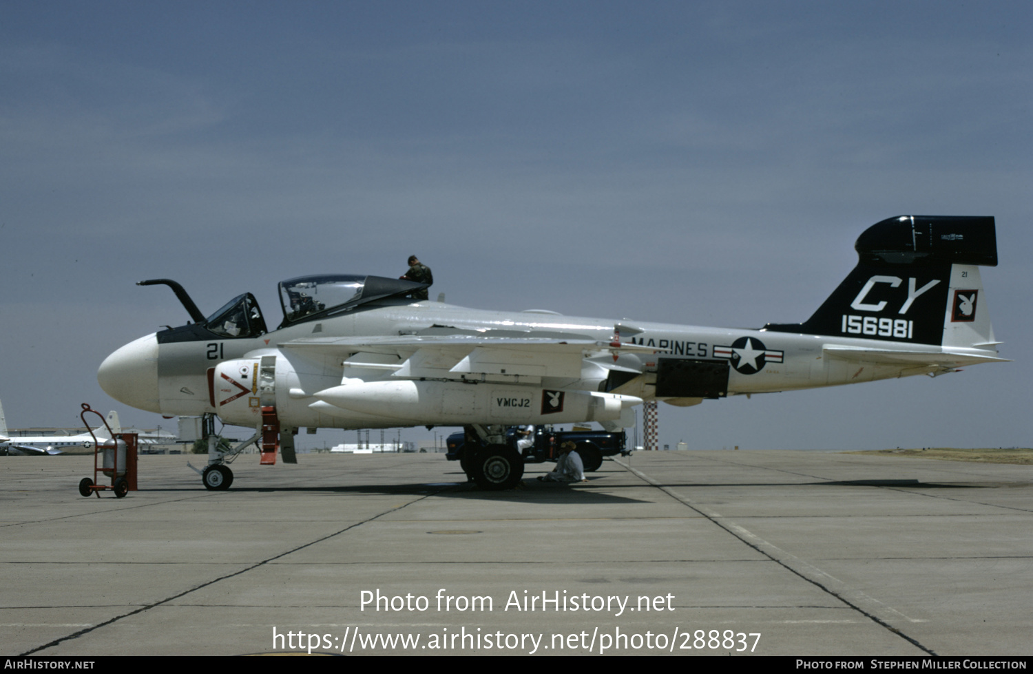 Aircraft Photo of 156981 | Grumman EA-6A Intruder (G-128/A2F-1Q) | USA - Marines | AirHistory.net #288837