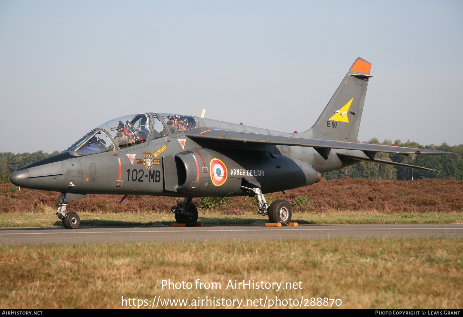 Aircraft Photo of E97 | Dassault-Dornier Alpha Jet E | France - Air Force | AirHistory.net #288870