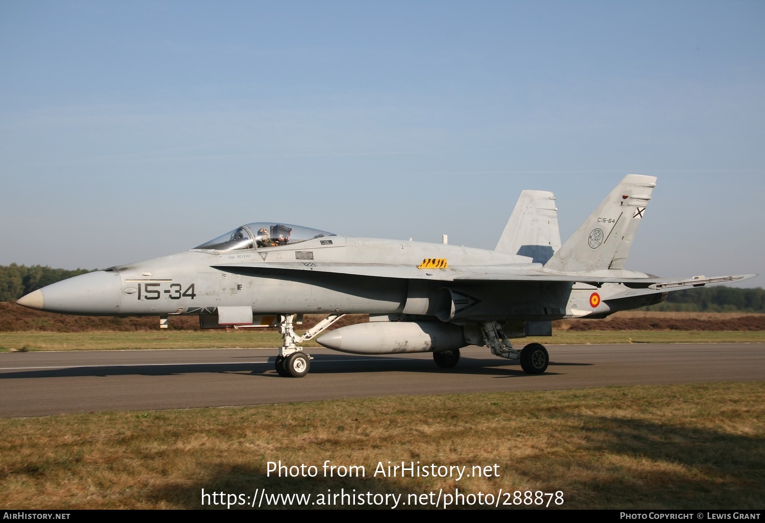 Aircraft Photo of C15-64 | McDonnell Douglas EF-18A Hornet | Spain - Air Force | AirHistory.net #288878