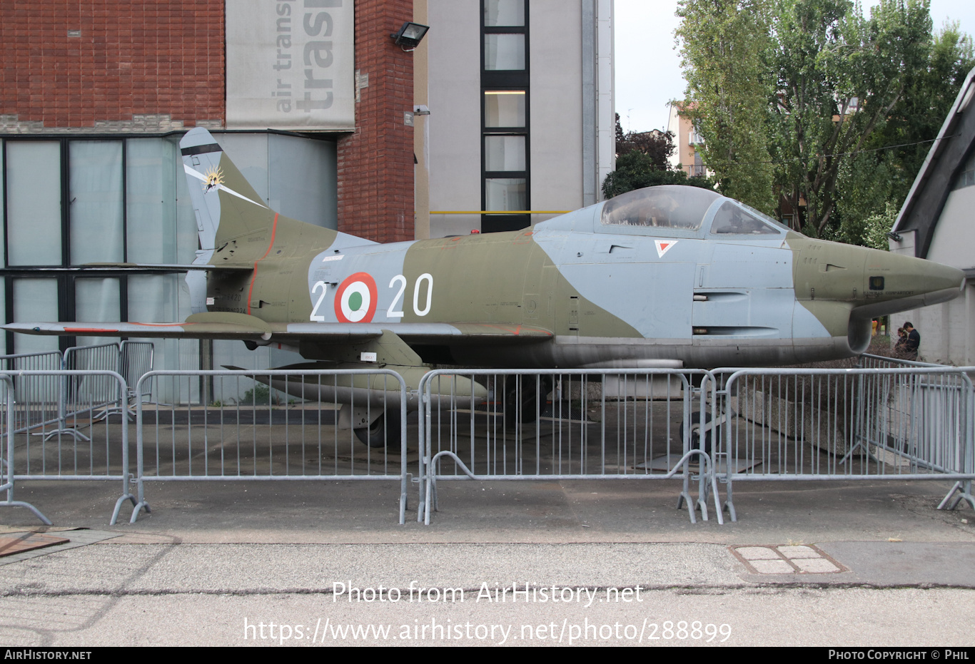 Aircraft Photo of MM6420 | Fiat G-91R/1 | Italy - Air Force | AirHistory.net #288899