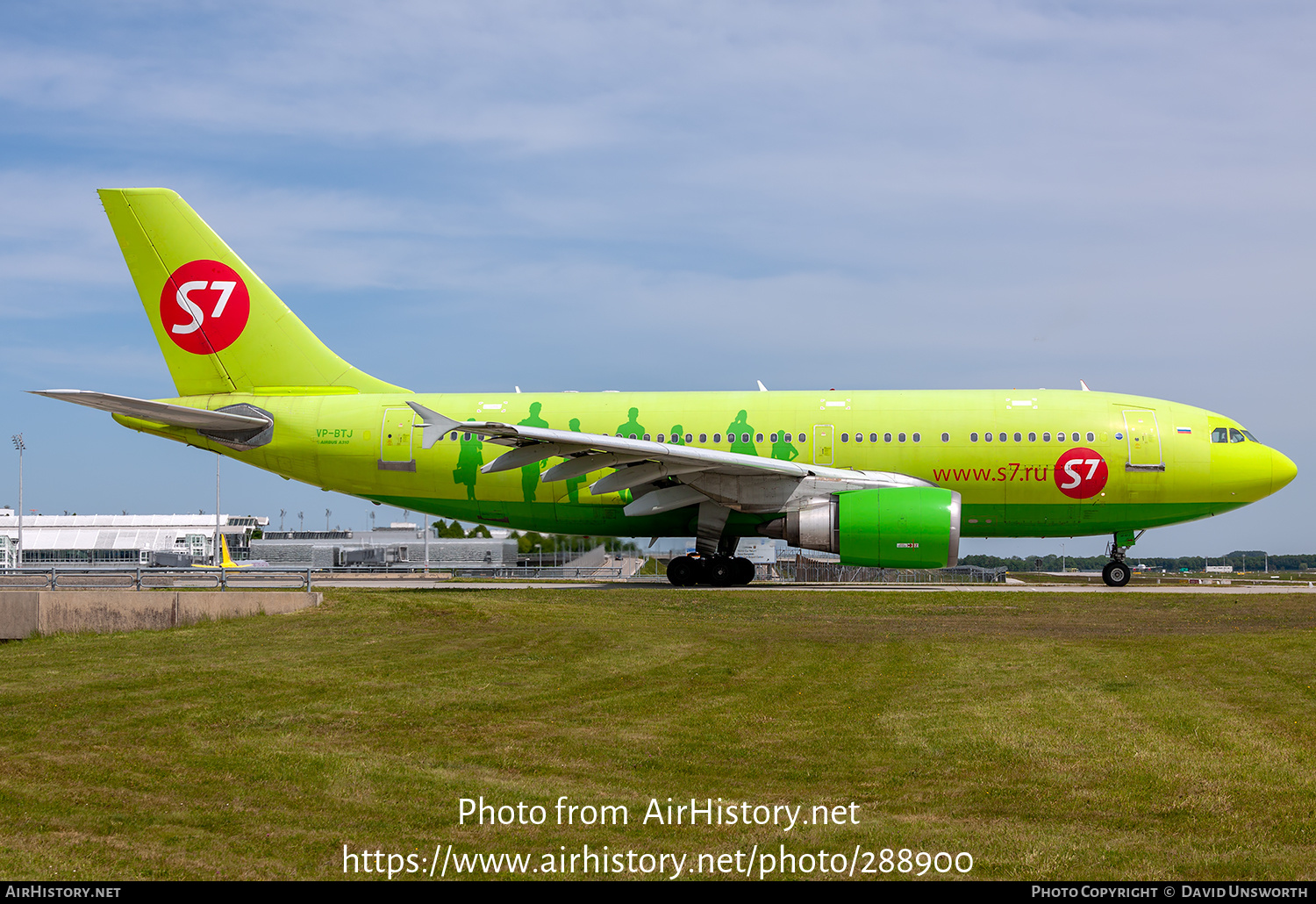 Aircraft Photo of VP-BTJ | Airbus A310-304 | S7 Airlines | AirHistory.net #288900