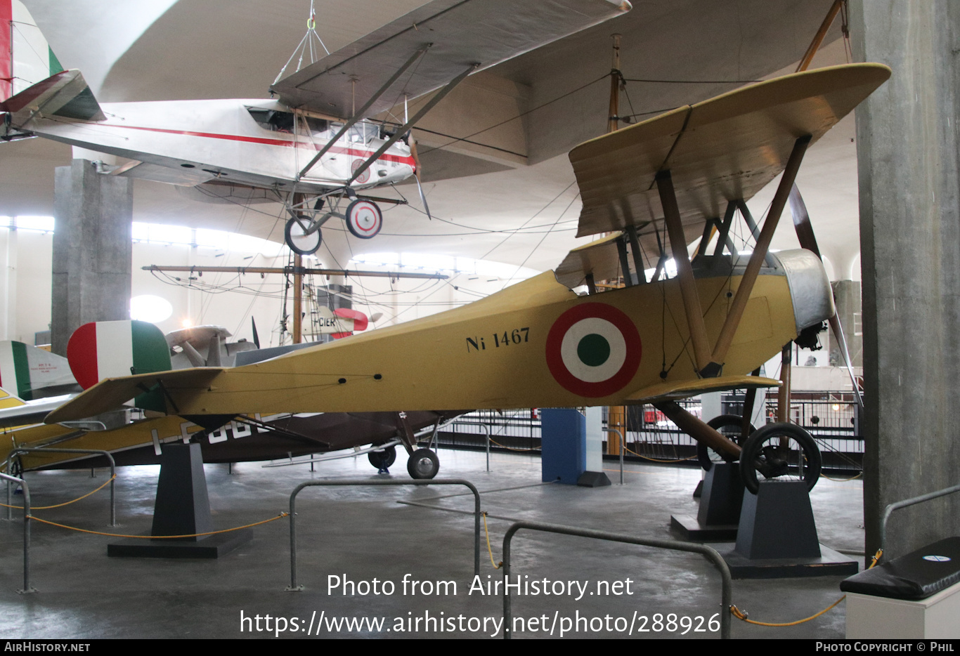 Aircraft Photo of NI1467 | Nieuport-Macchi 10 | Italy - Air Force | AirHistory.net #288926