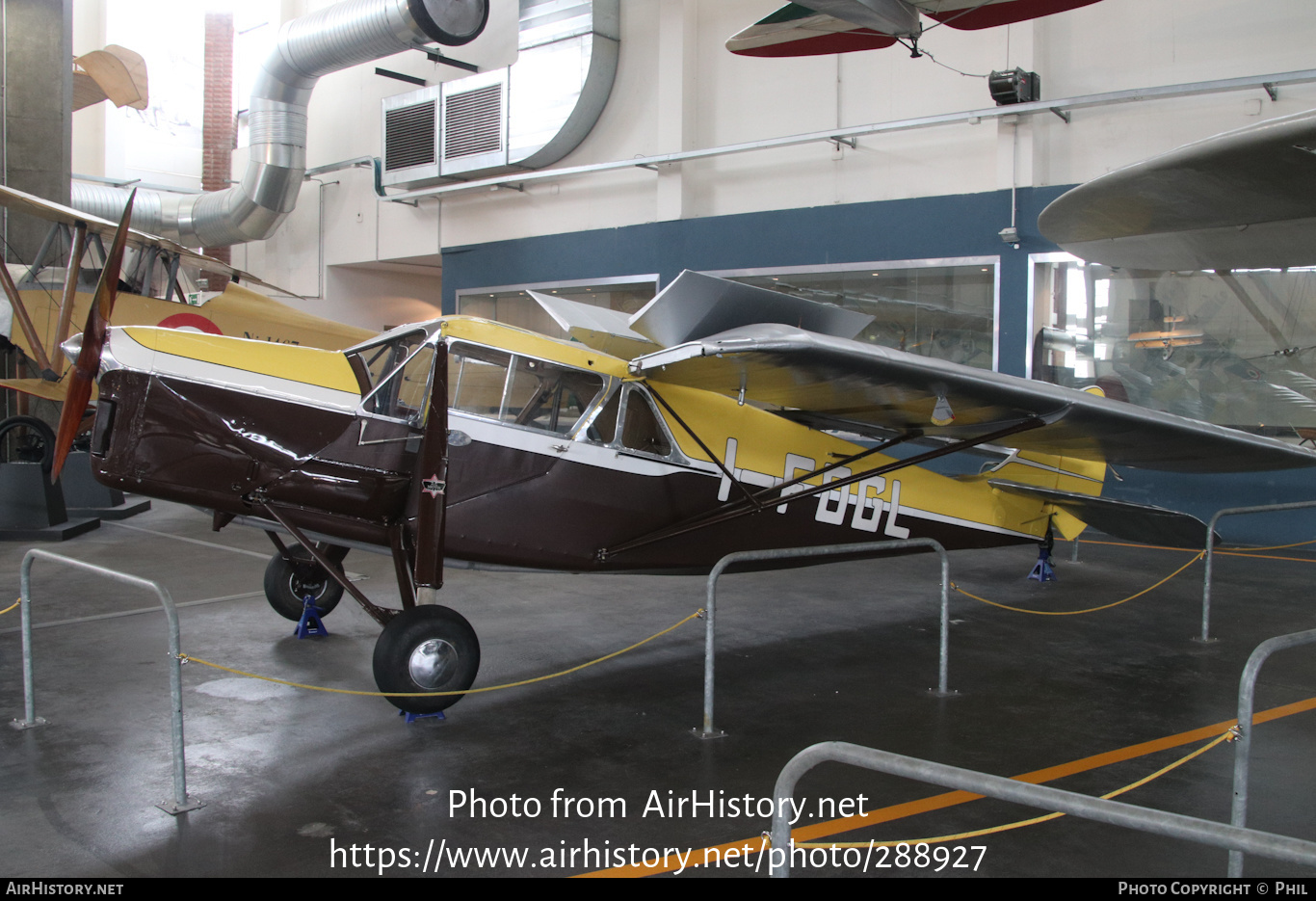 Aircraft Photo of I-FOGL | De Havilland D.H. 80A Puss Moth | AirHistory.net #288927