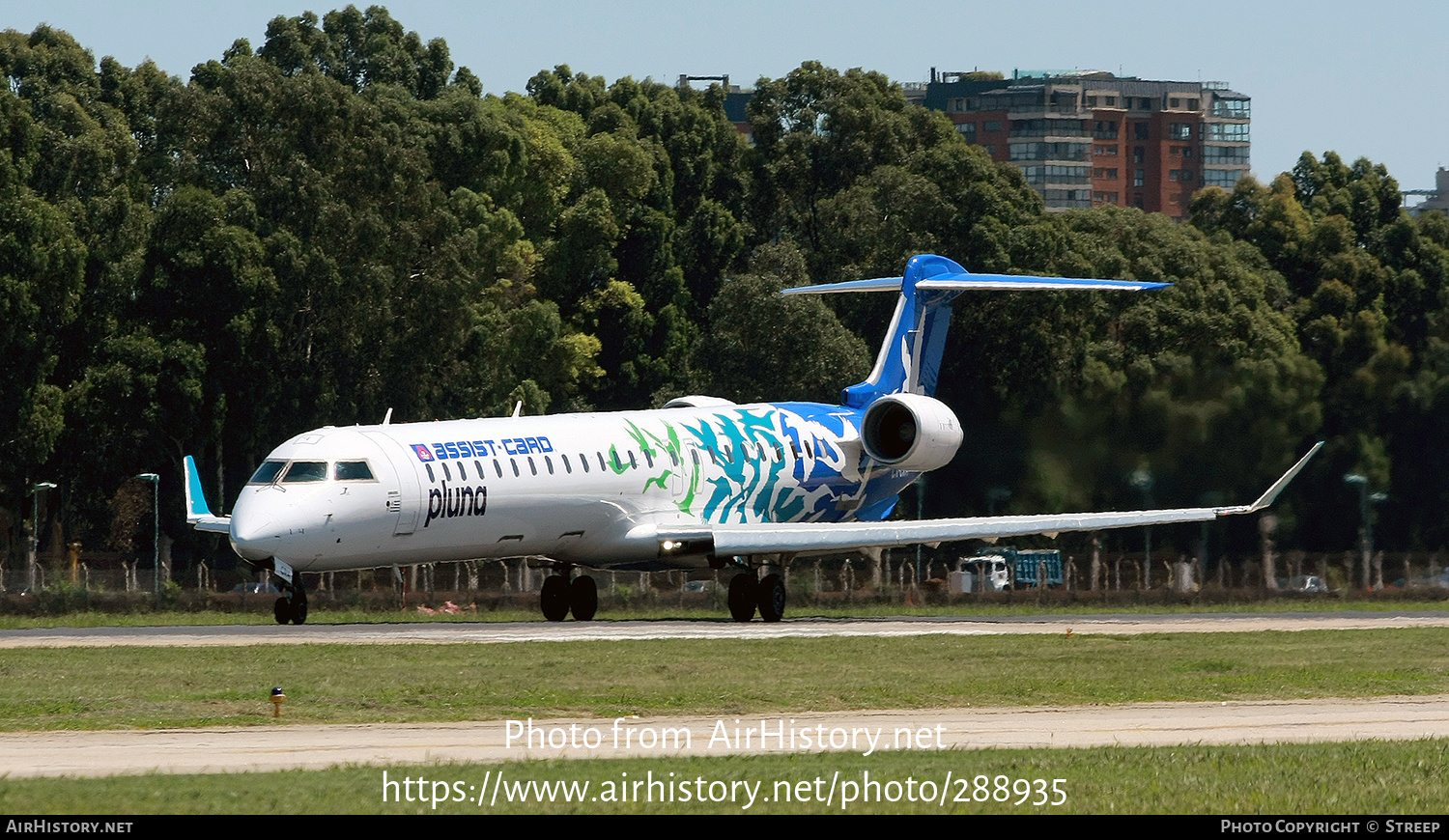 Aircraft Photo of CX-CRA | Bombardier CRJ-900LR (CL-600-2D24) | PLUNA Líneas Aéreas Uruguayas | AirHistory.net #288935