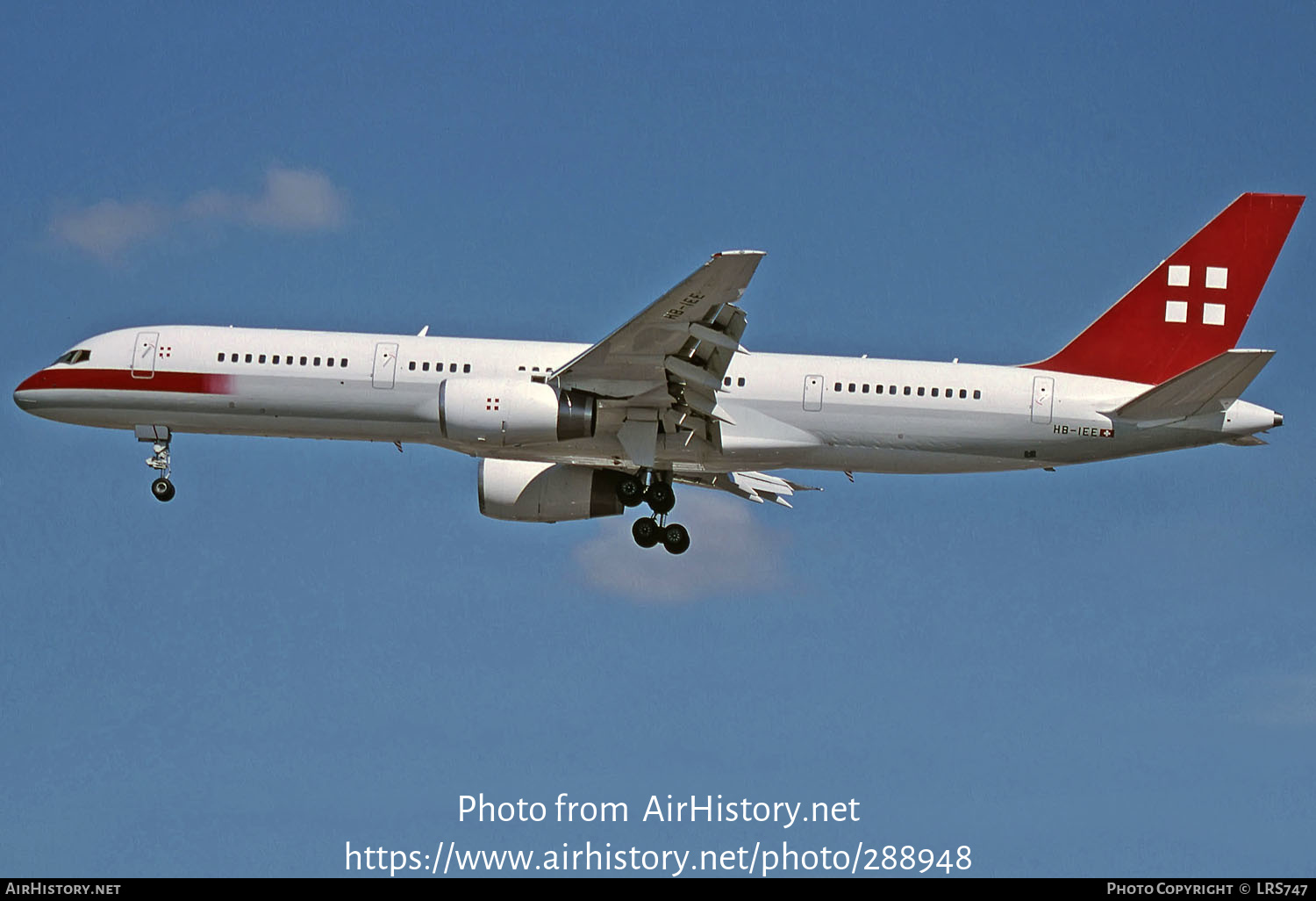 Aircraft Photo of HB-IEE | Boeing 757-23A | PrivatAir | AirHistory.net #288948