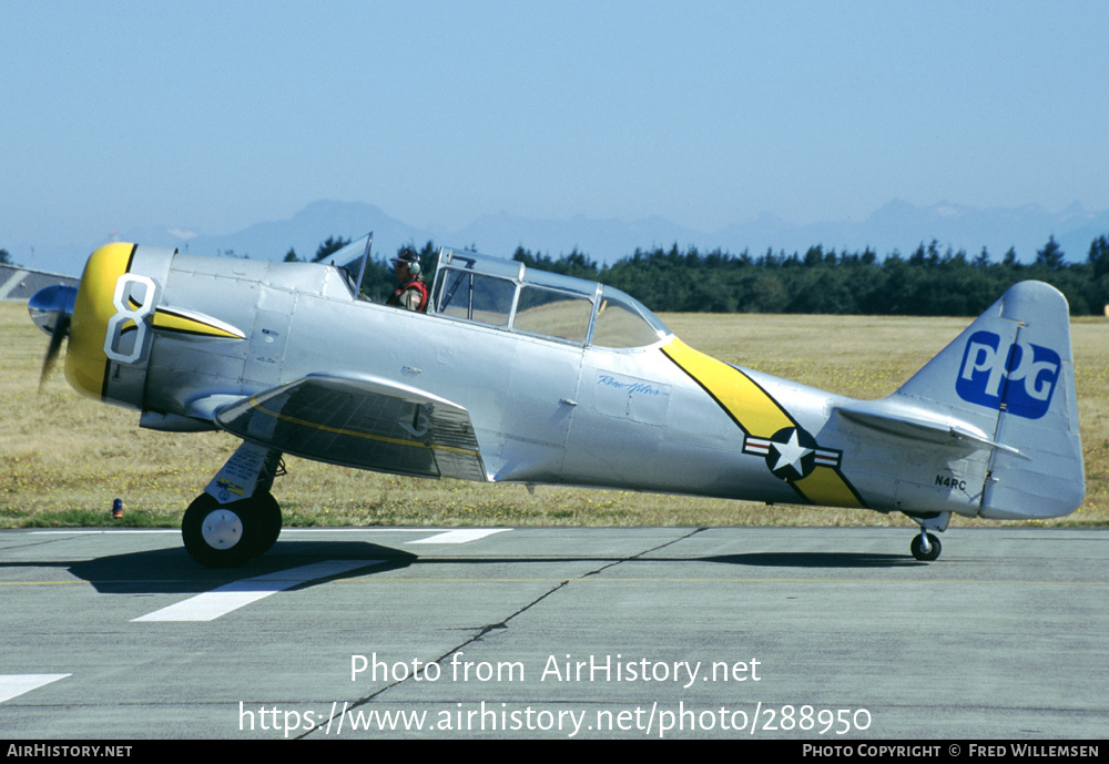 Aircraft Photo of N4RC | North American SNJ-6 Texan | AirHistory.net #288950