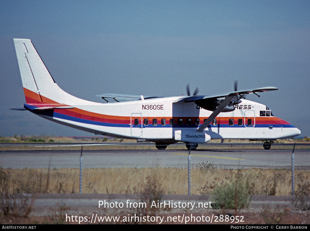 Aircraft Photo of N360SE | Short 360-100 | United Express | AirHistory.net #288952