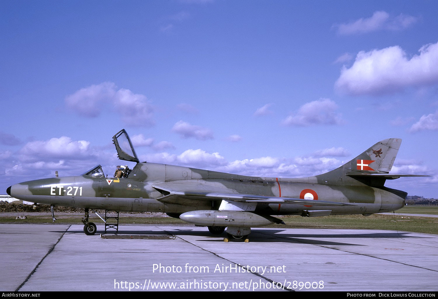 Aircraft Photo of ET-271 | Hawker Hunter T53 | Denmark - Air Force | AirHistory.net #289008