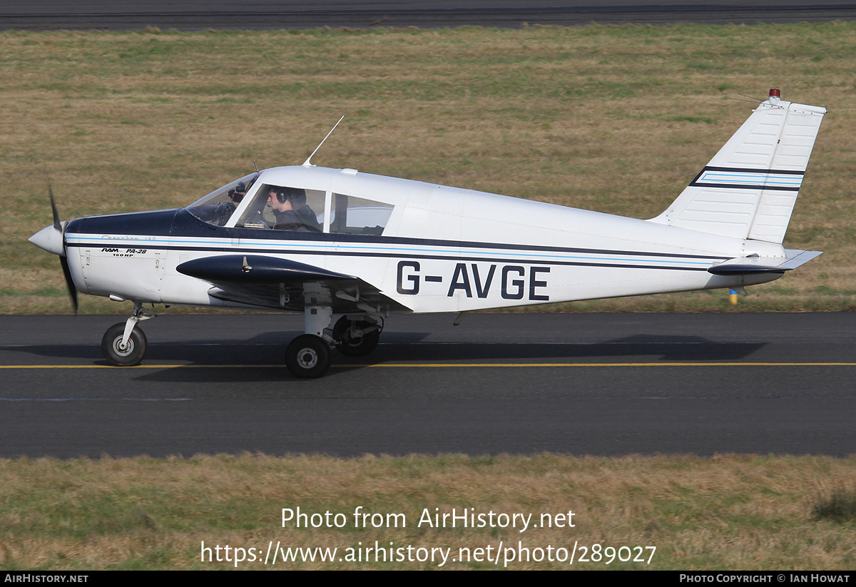 Aircraft Photo of G-AVGE | Piper PA-28-140 (mod) Cherokee | AirHistory.net #289027