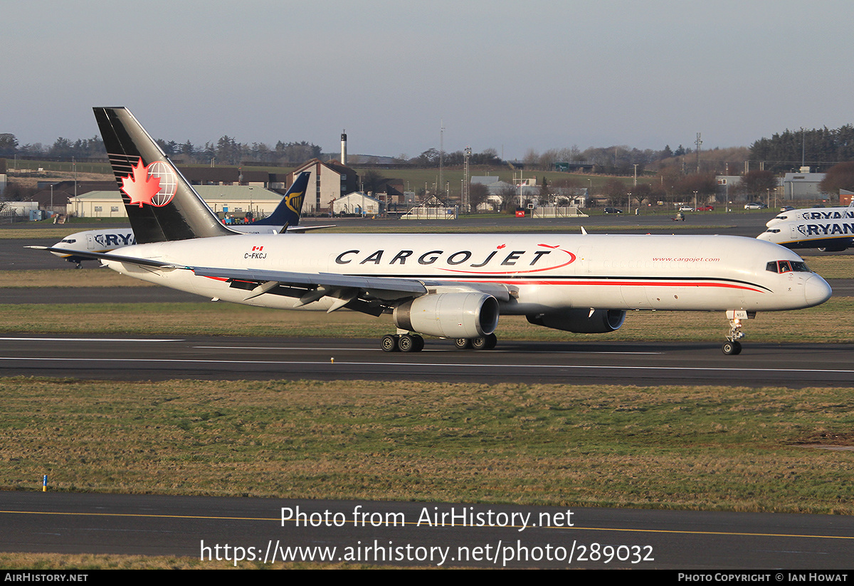 Aircraft Photo of C-FKCJ | Boeing 757-208(PCF) | Cargojet | AirHistory.net #289032