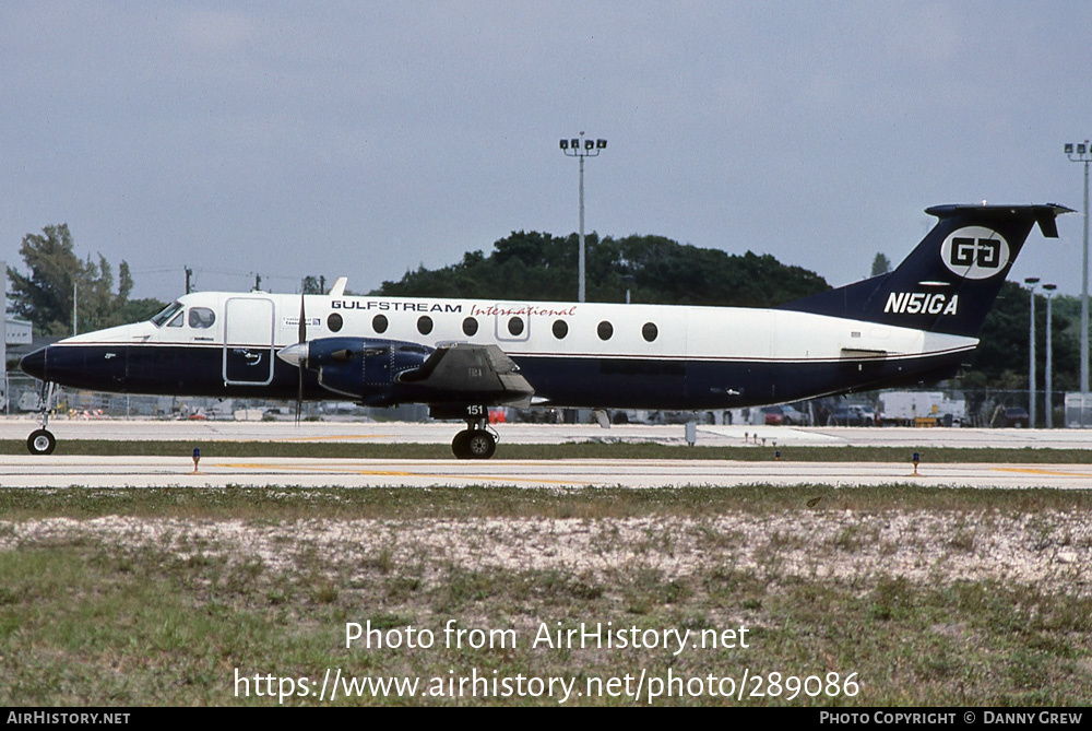 Aircraft Photo of N151GA | Beech 1900C-1 | Gulfstream International Airlines | AirHistory.net #289086