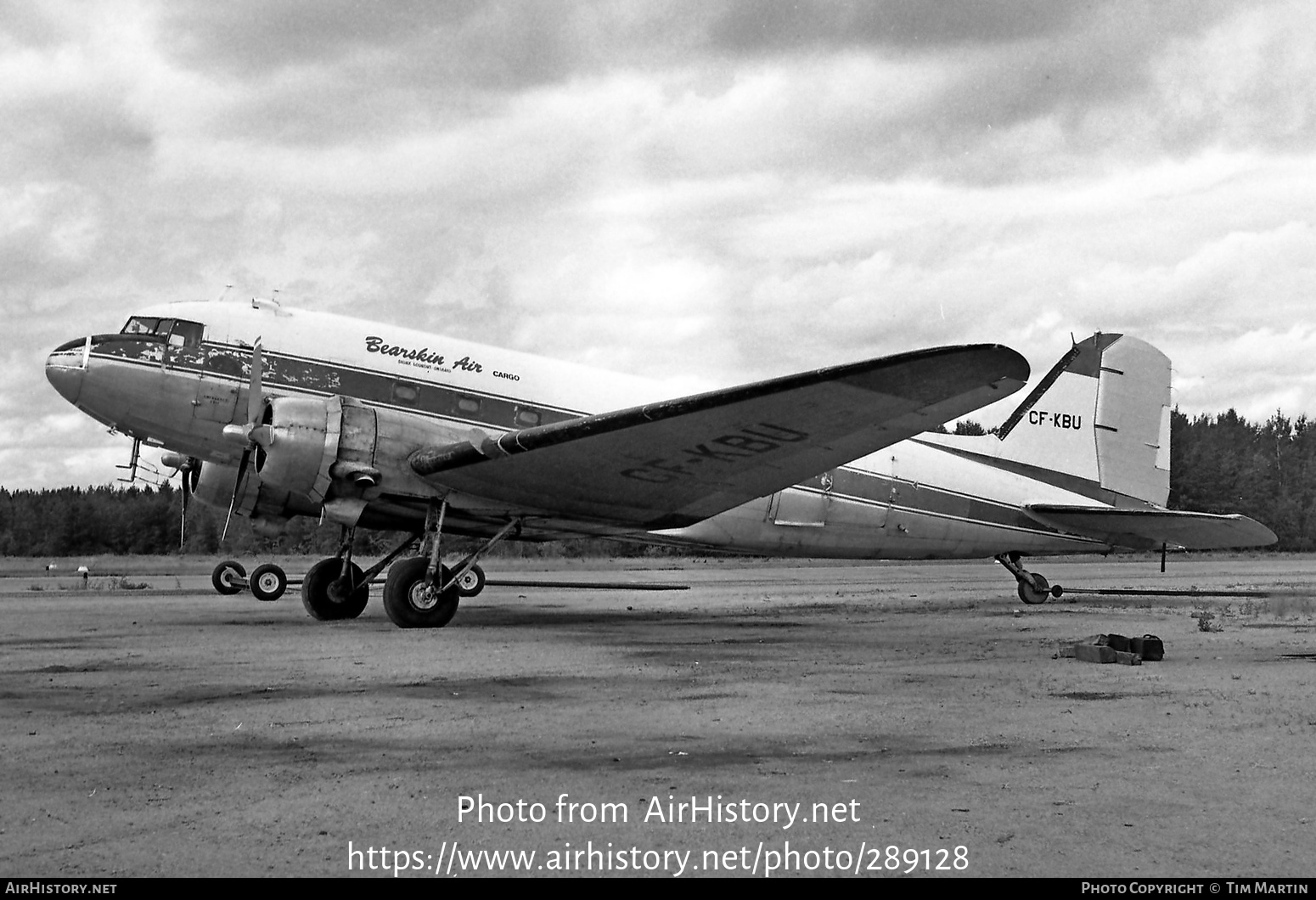 Aircraft Photo of CF-KBU | Douglas DC-3(C) | Bearskin Airlines | AirHistory.net #289128