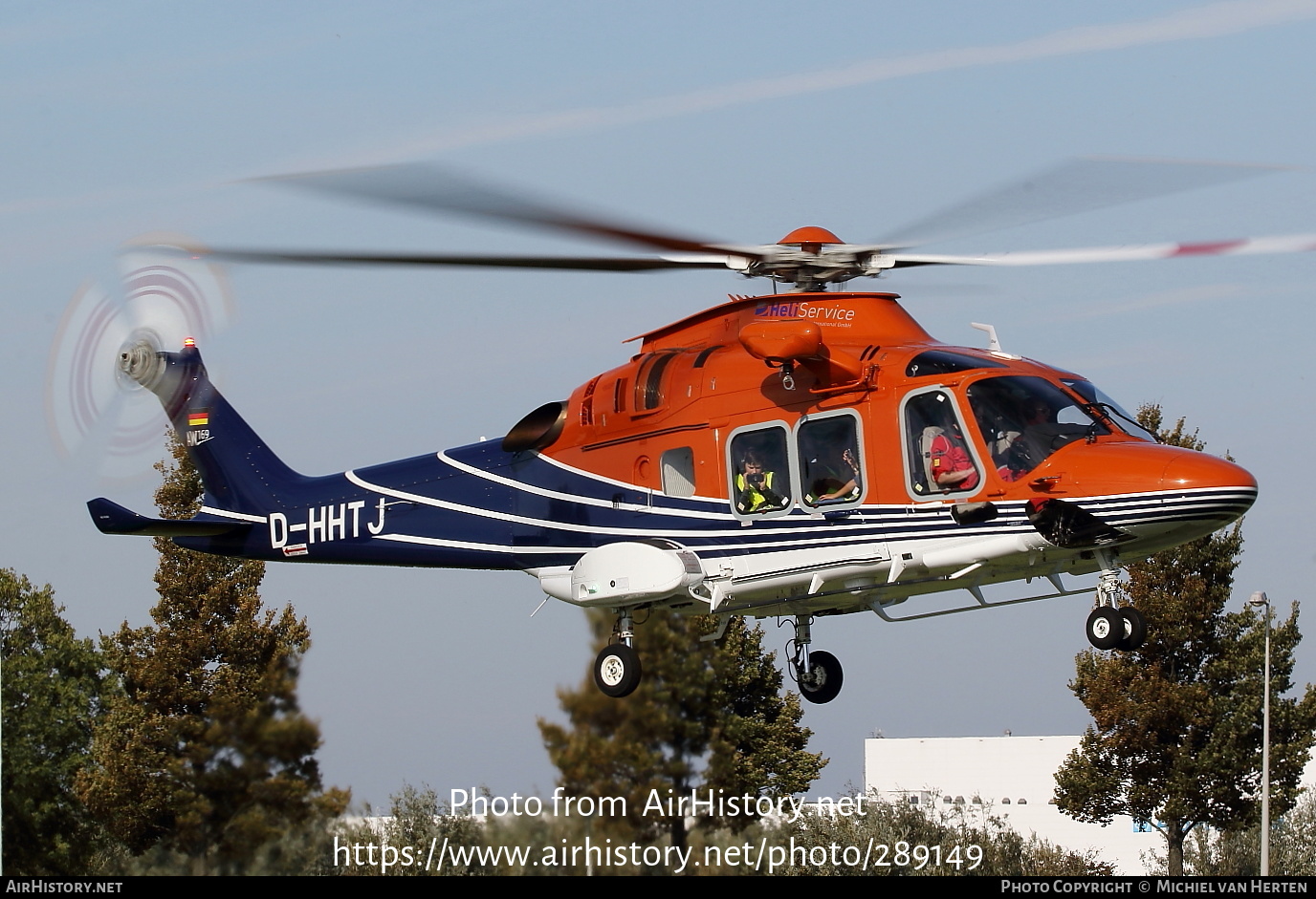 Aircraft Photo of D-HHTJ | AgustaWestland AW-169 | Heli Service | AirHistory.net #289149