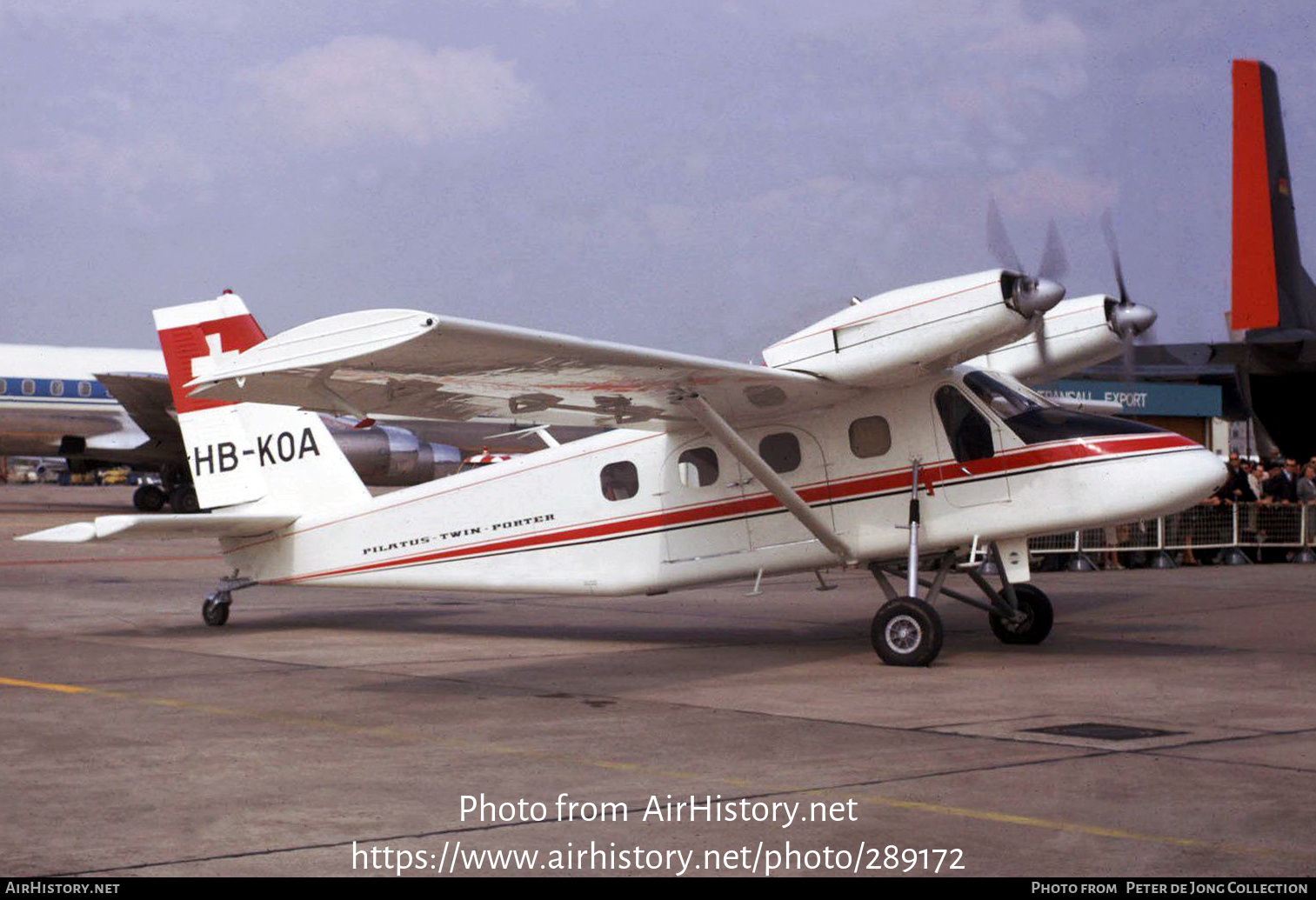 Aircraft Photo of HB-KOA | Pilatus PC-8D Twin Porter | AirHistory.net #289172