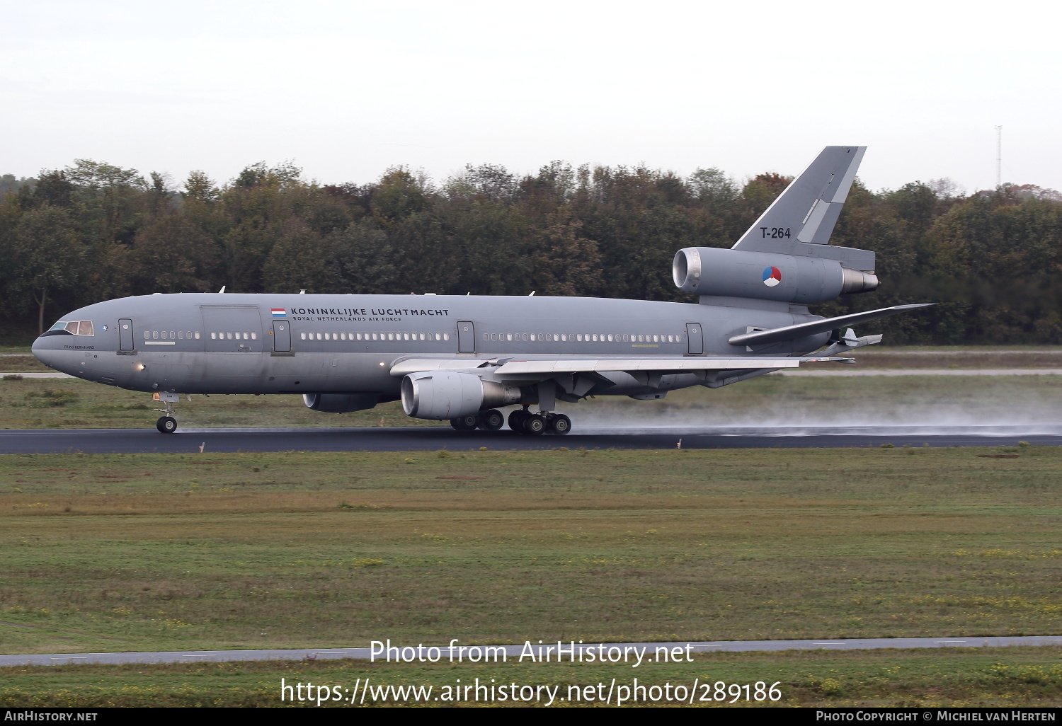 Aircraft Photo of T-264 | McDonnell Douglas KDC-10-30CF | Netherlands - Air Force | AirHistory.net #289186