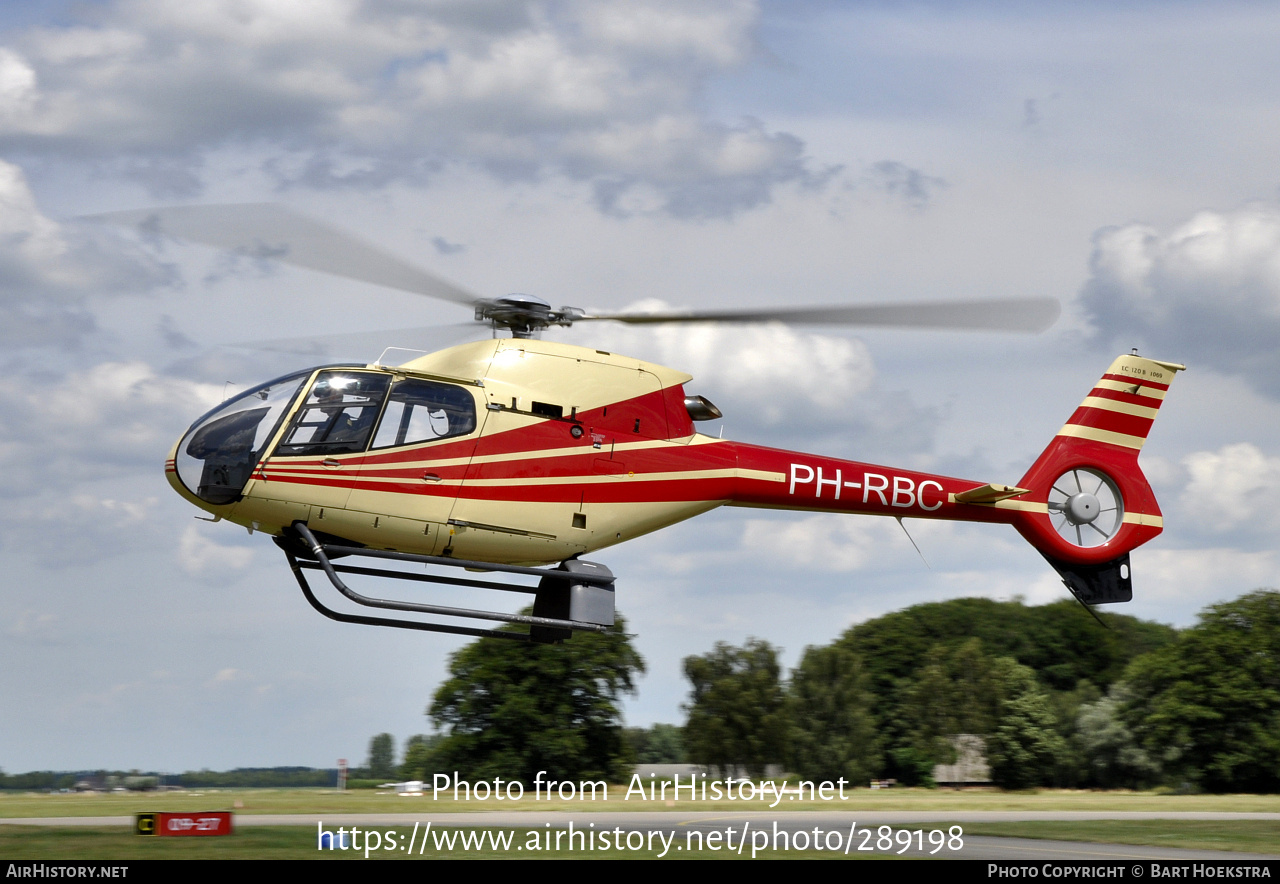 Aircraft Photo of PH-RBC | Eurocopter EC-120B Colibri | AirHistory.net #289198