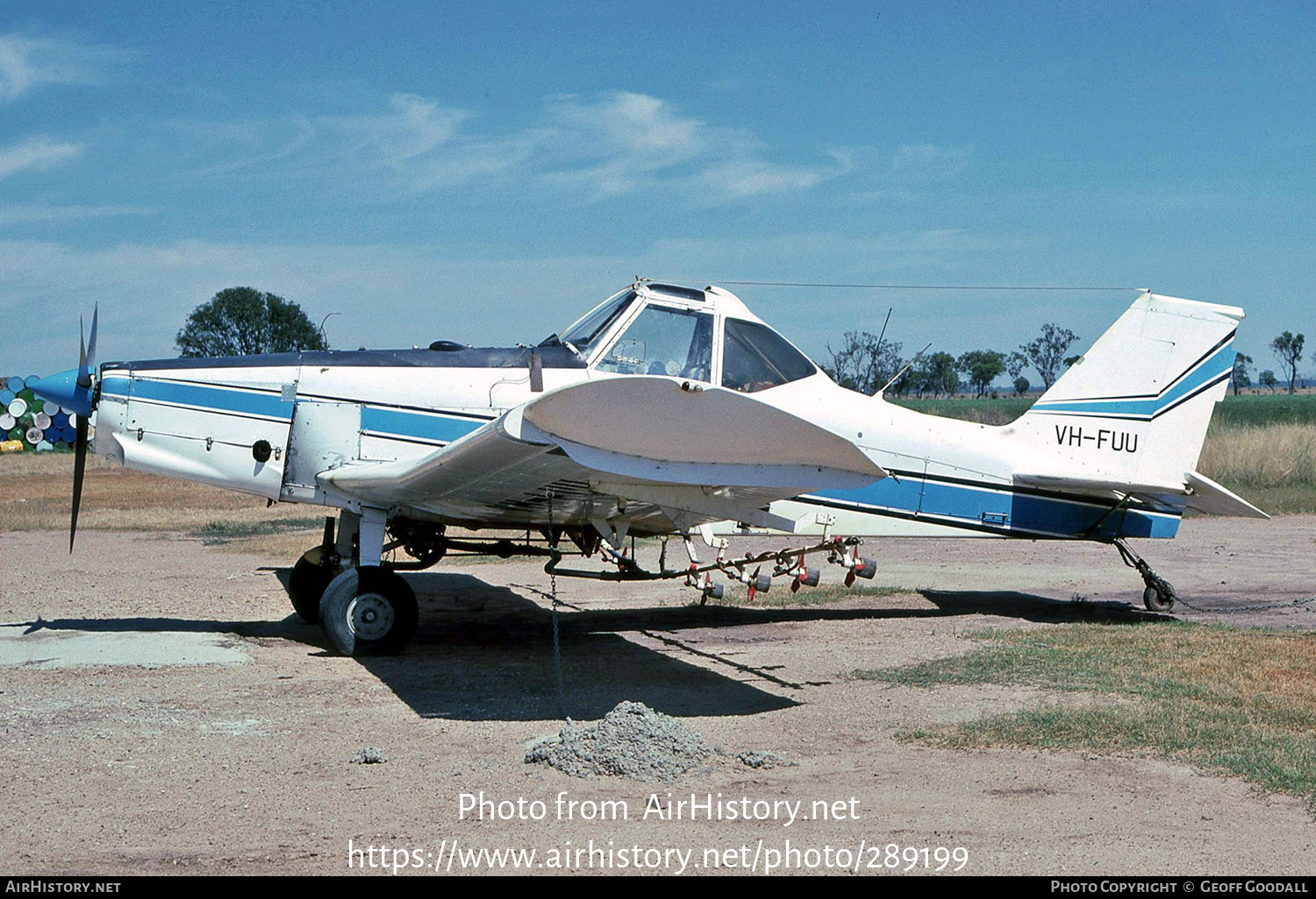 Aircraft Photo of VH-FUU | Piper PA-36-285 Pawnee Brave | AirHistory.net #289199