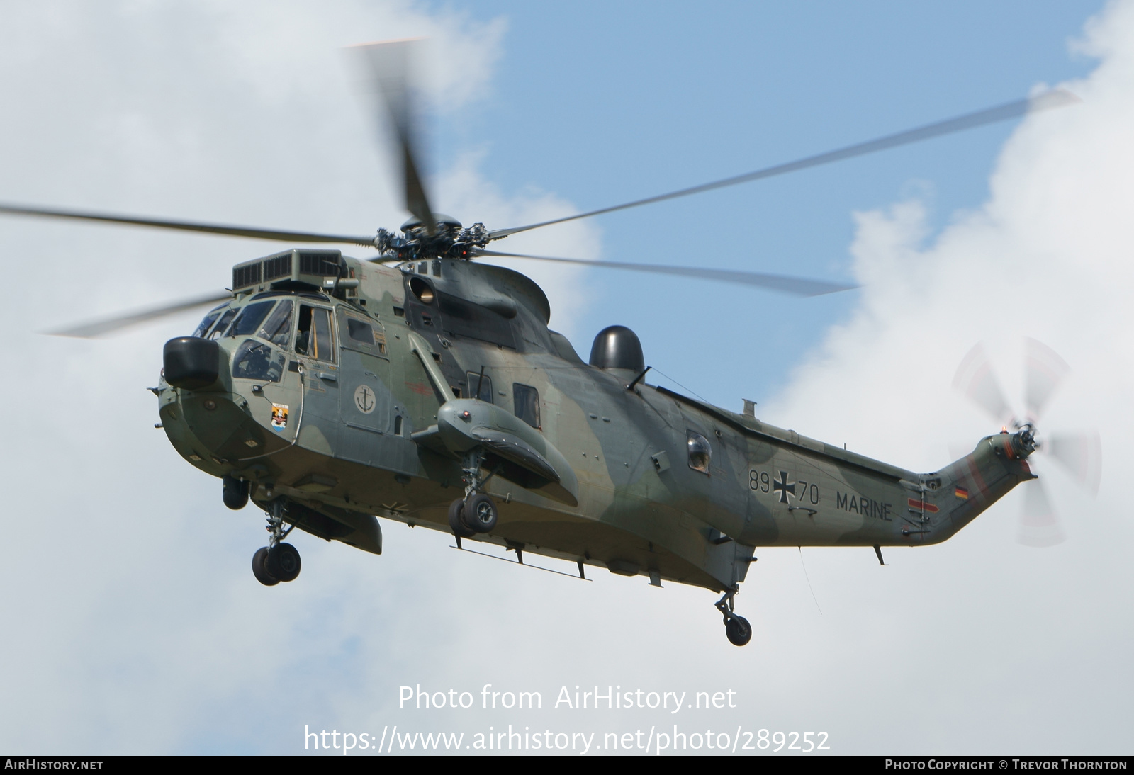 Aircraft Photo of 8970 | Westland WS-61 Sea King Mk41 | Germany - Navy | AirHistory.net #289252