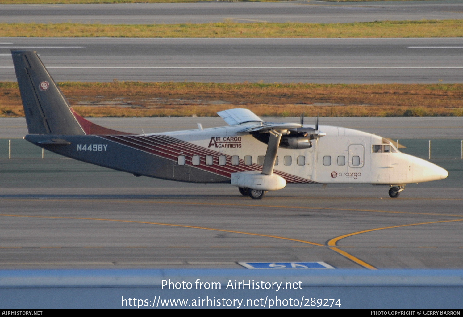 Aircraft Photo of N4498Y | Short 360-100 | Air Cargo Carriers | AirHistory.net #289274