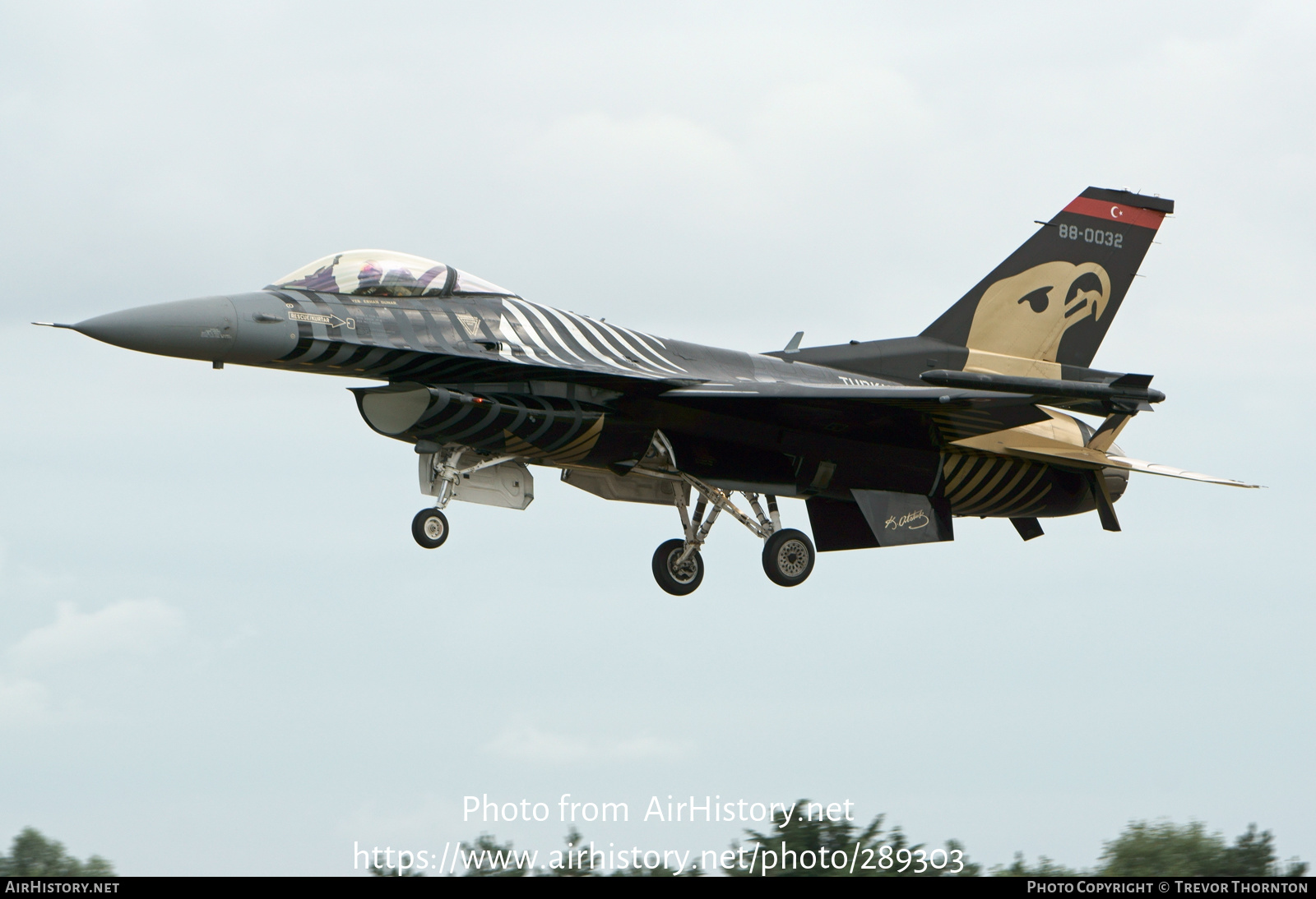 Aircraft Photo of 88-0032 | General Dynamics F-16C Fighting Falcon | Turkey - Air Force | AirHistory.net #289303