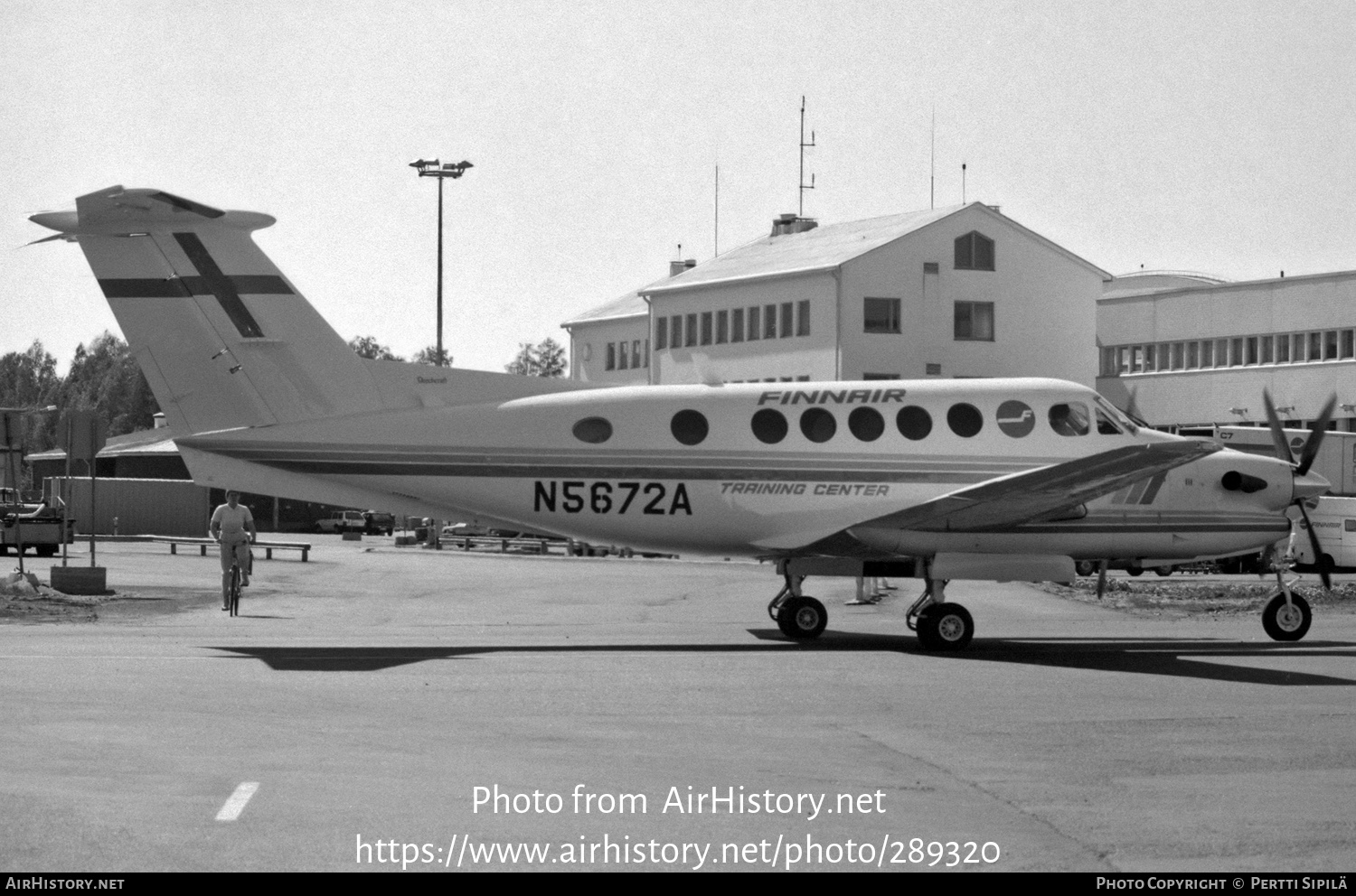 Aircraft Photo of N5672A | Beech Super King Air 300 | Finnair Training Center | AirHistory.net #289320