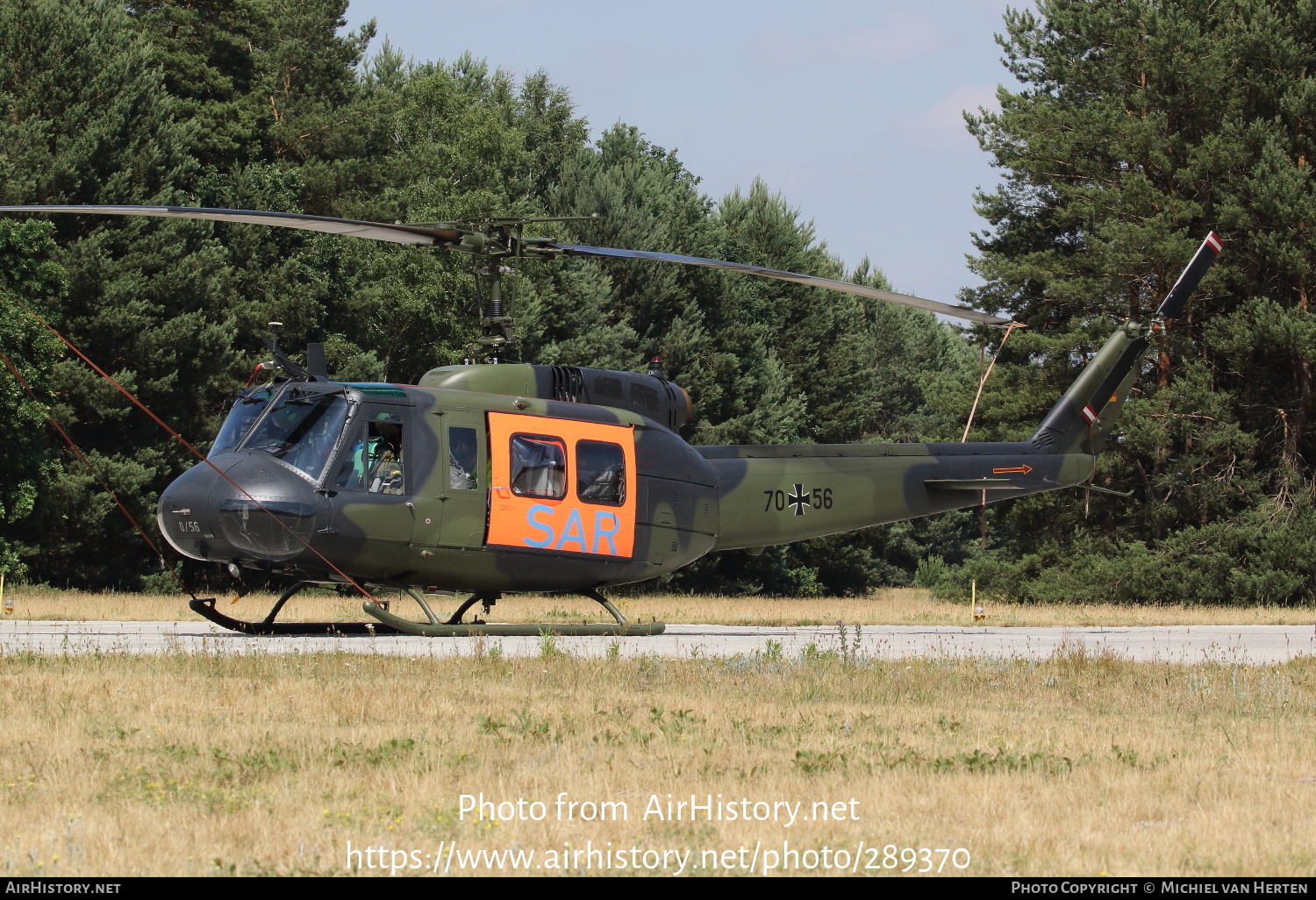 Aircraft Photo of 7056 | Bell UH-1D Iroquois | Germany - Air Force | AirHistory.net #289370