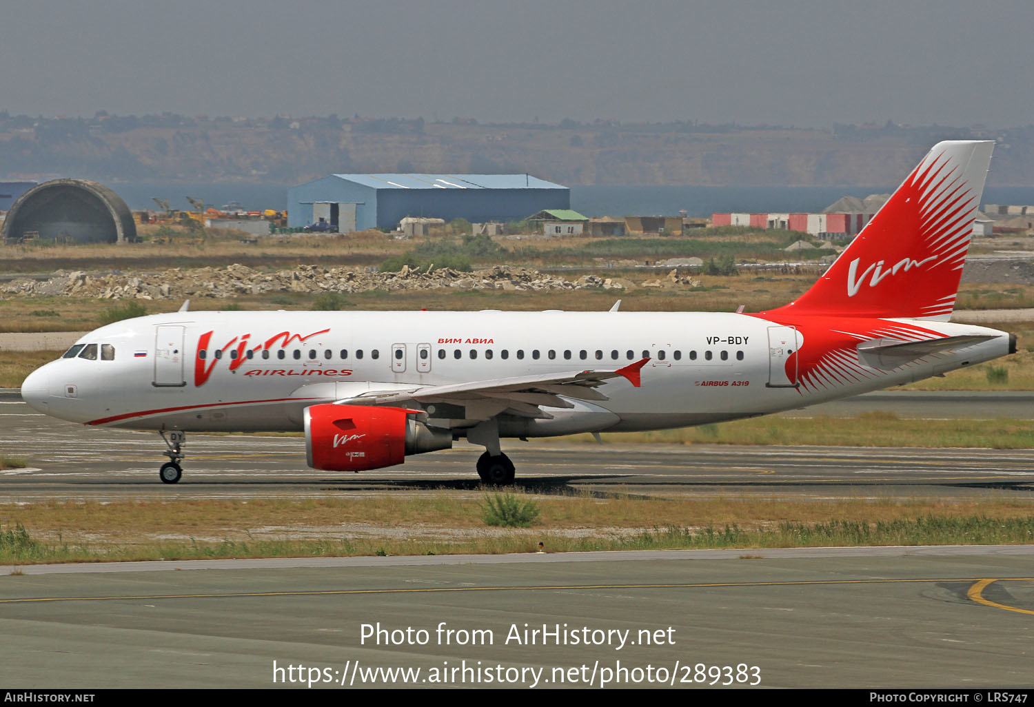 Aircraft Photo of VP-BDY | Airbus A319-111 | VIM Airlines | AirHistory.net #289383