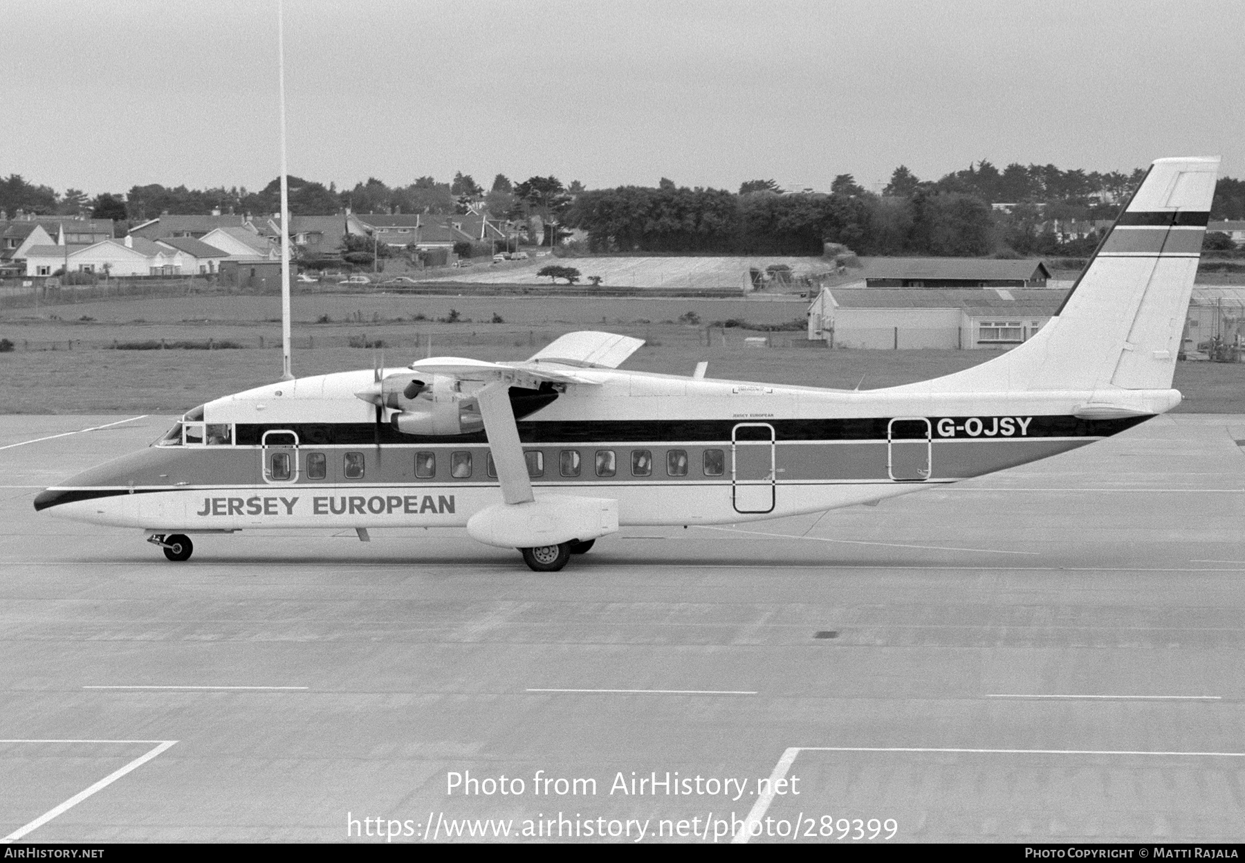 Aircraft Photo of G-OJSY | Short 360-100 | Jersey European Airways | AirHistory.net #289399