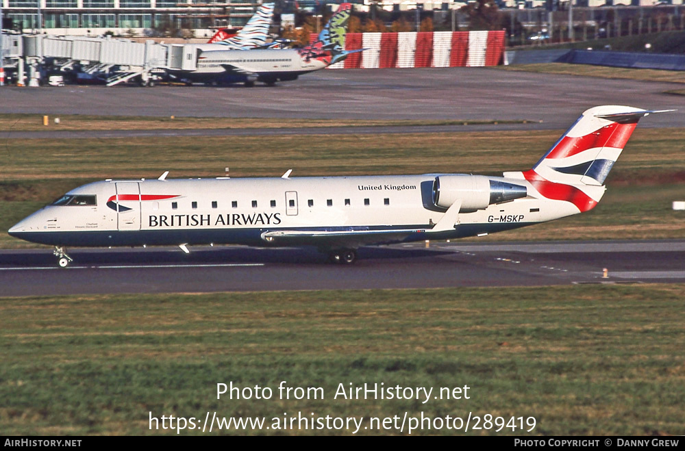 Aircraft Photo of G-MSKP | Bombardier CRJ-200LR (CL-600-2B19) | British Airways | AirHistory.net #289419