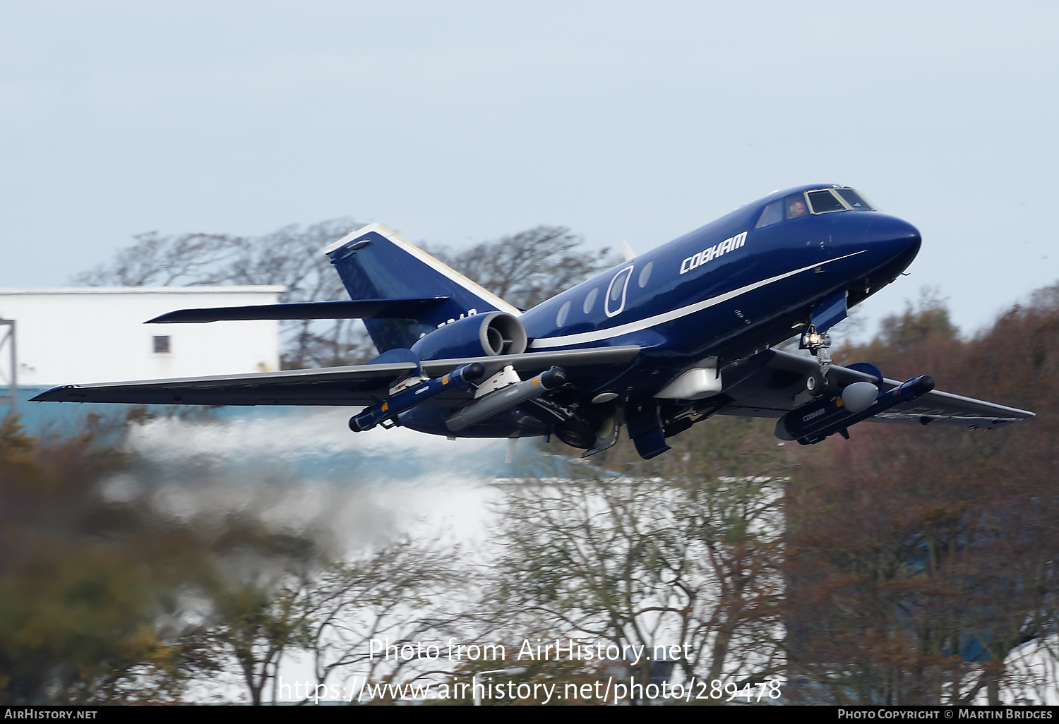 Aircraft Photo of G-FRAP | Dassault Falcon 20D | Cobham Aviation Services | AirHistory.net #289478