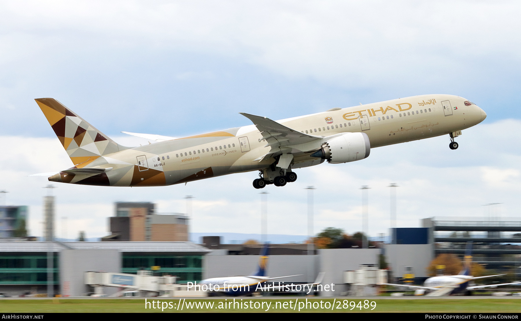 Aircraft Photo of A6-BLZ | Boeing 787-9 Dreamliner | Etihad Airways | AirHistory.net #289489