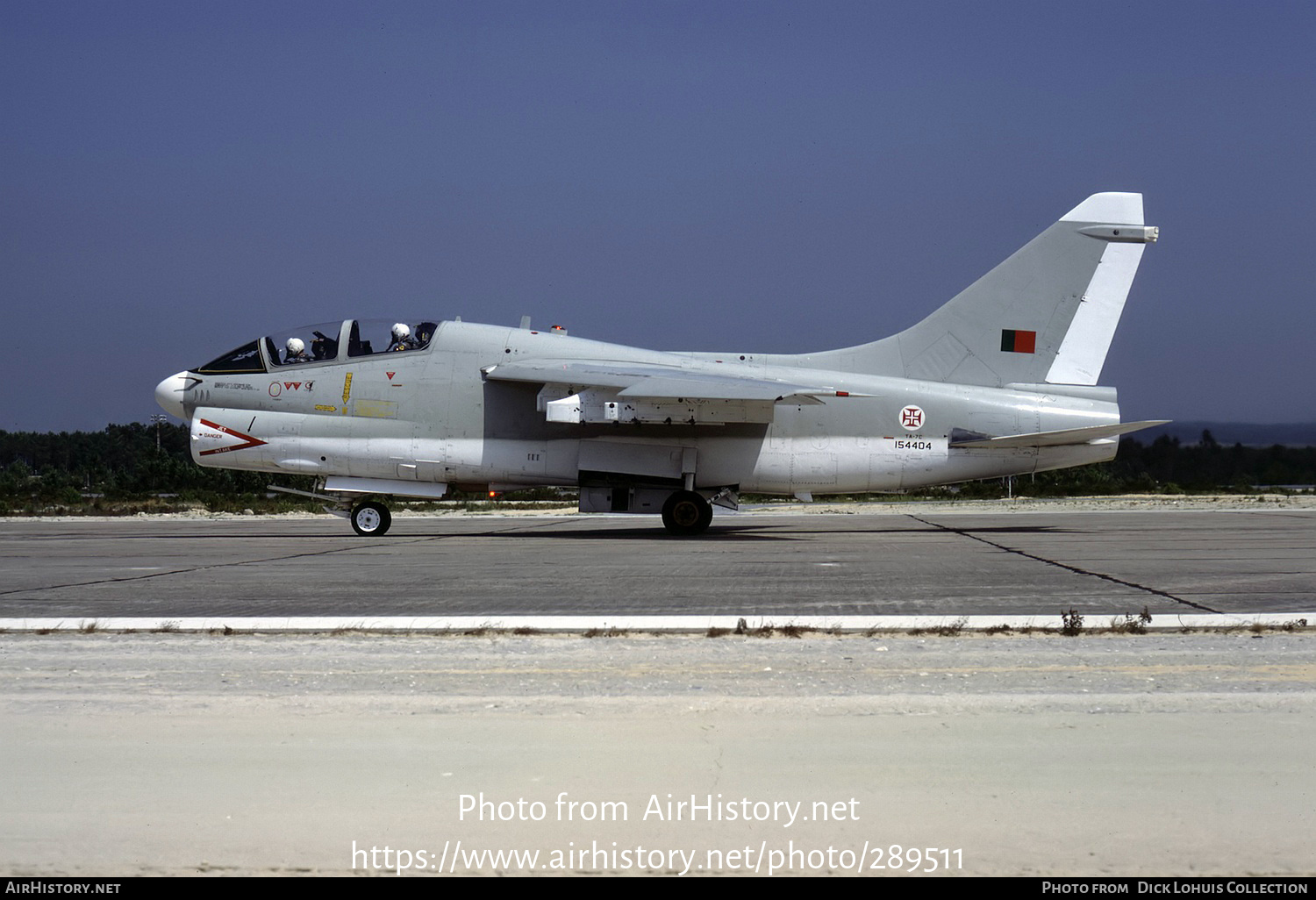 Aircraft Photo of 154404 | LTV TA-7C Corsair II | Portugal - Air Force | AirHistory.net #289511